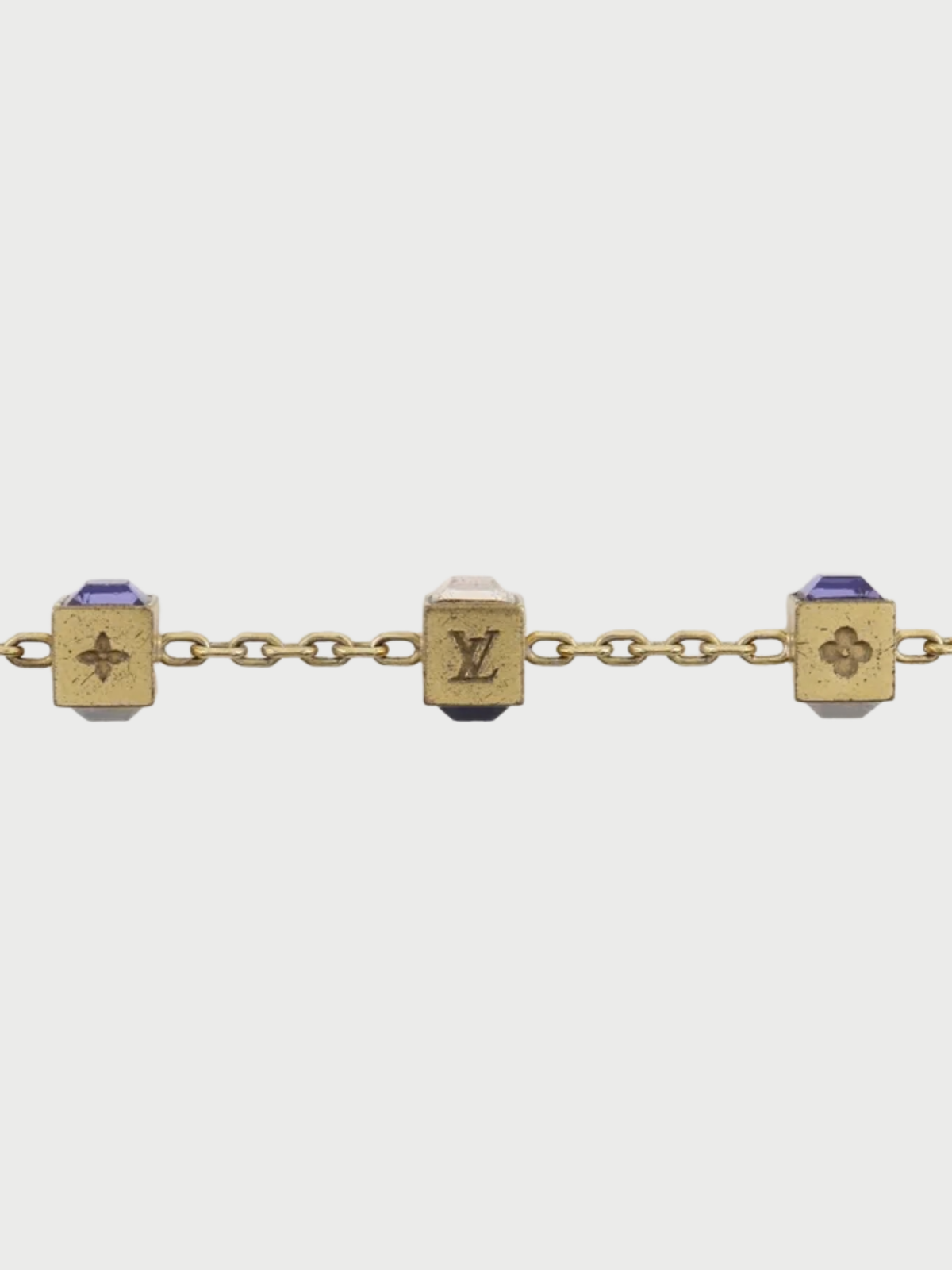 Louis Vuitton 2013 Gold Plated Bracelet Gamble