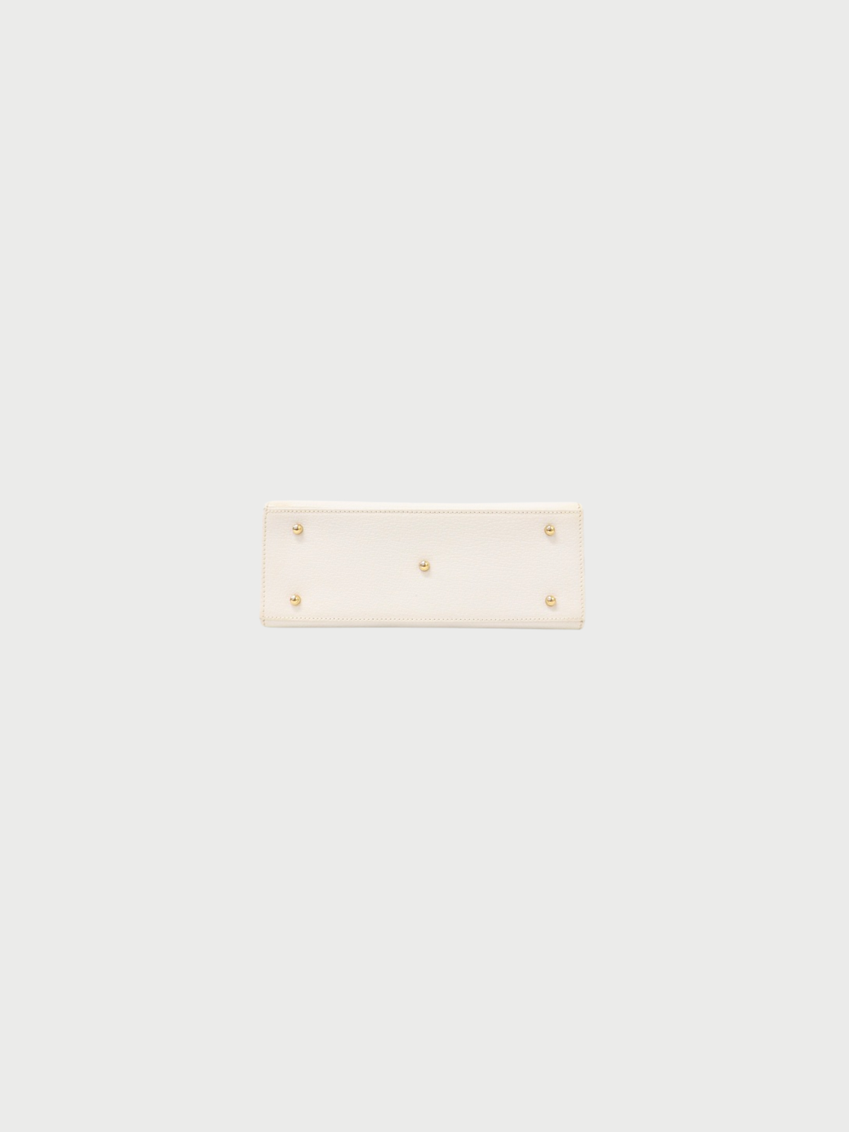 Gucci 2000s White Leather Lady Lock Handbag