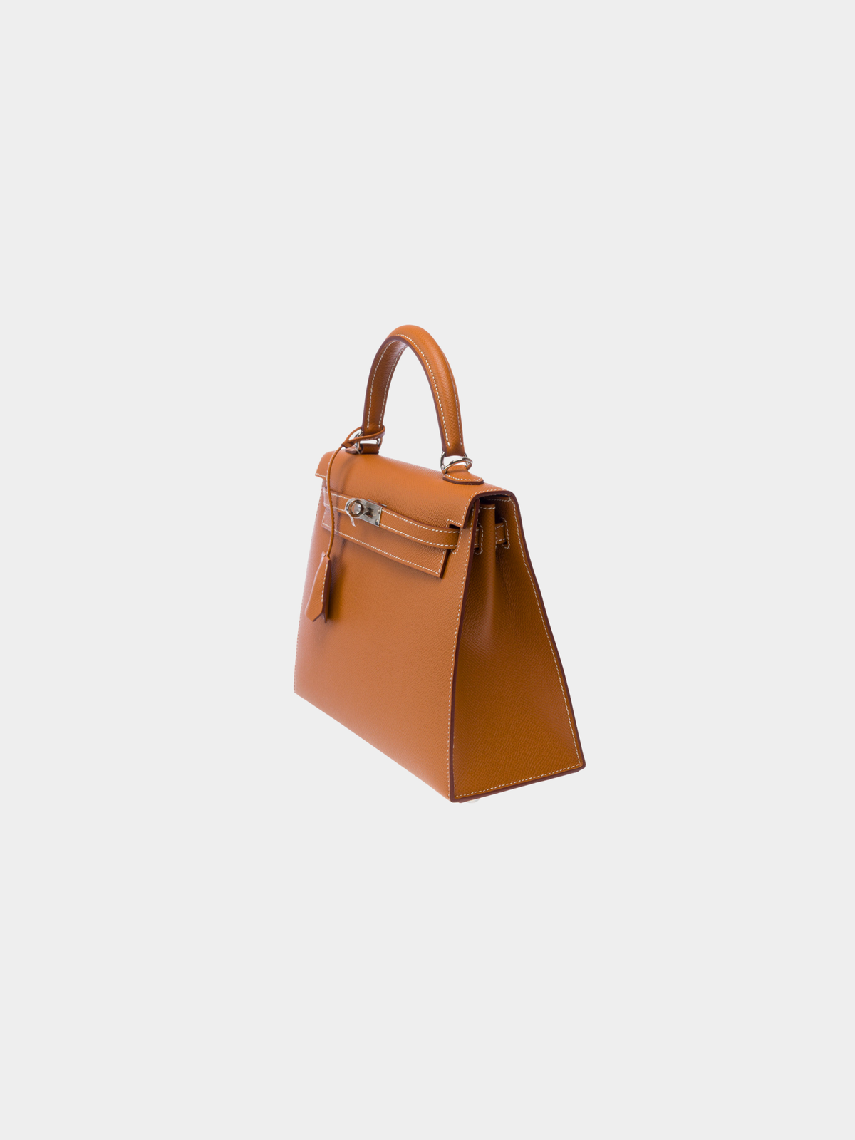 Hermès 2020s Gold Epsom Kelly 25 Sellier Bag