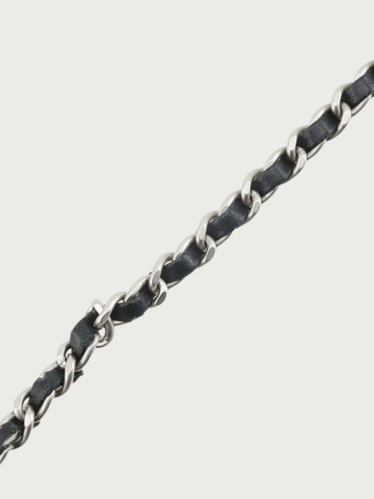 Chanel 2016 Black Leather Evening In The Air Chain Shoulder Bag