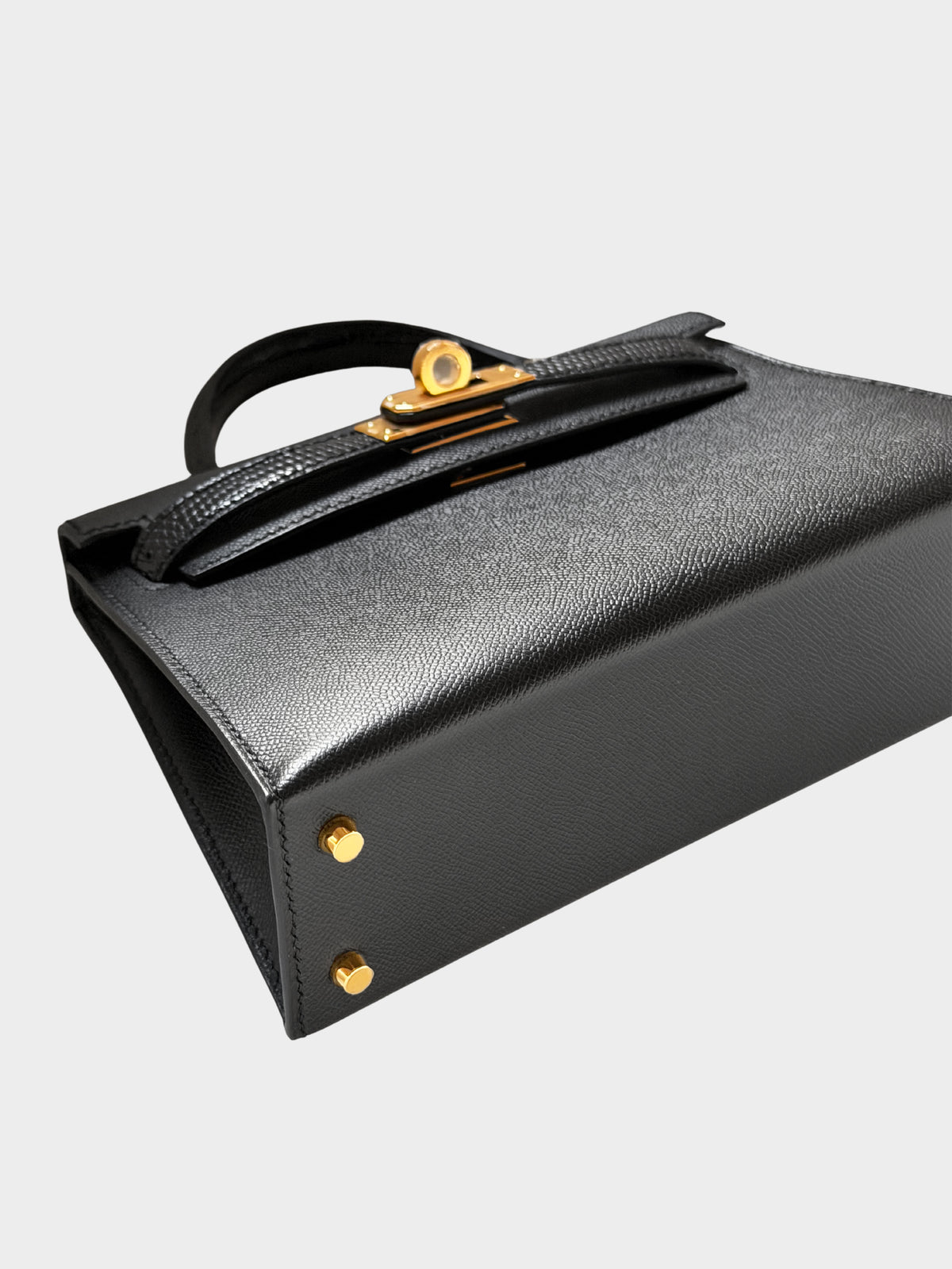 Hermès 2024 Black Madame Lizard Touch Kelly 20 GHW