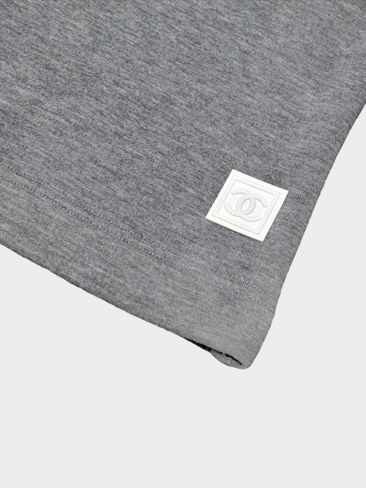 Chanel Sports Spring 2005 Grey CC Mini Sweat Skirt