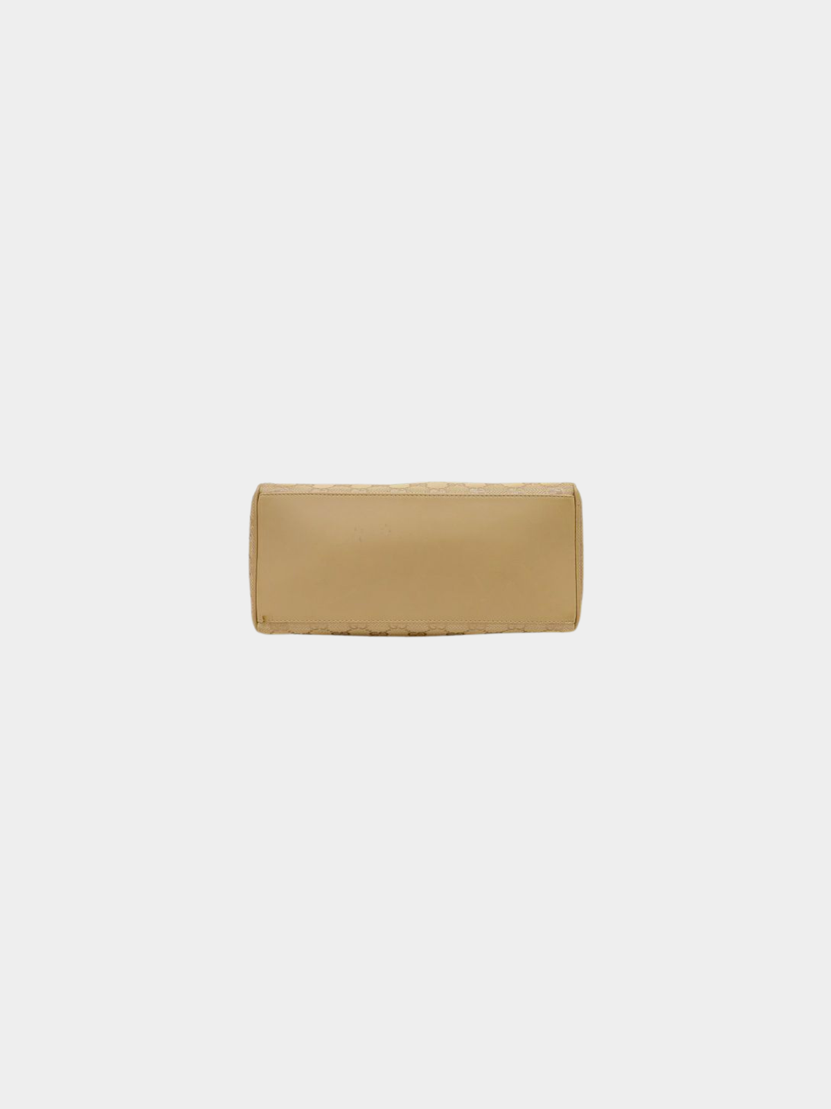 Gucci 2000s Beige GG Canvas One-Shoulder Bag