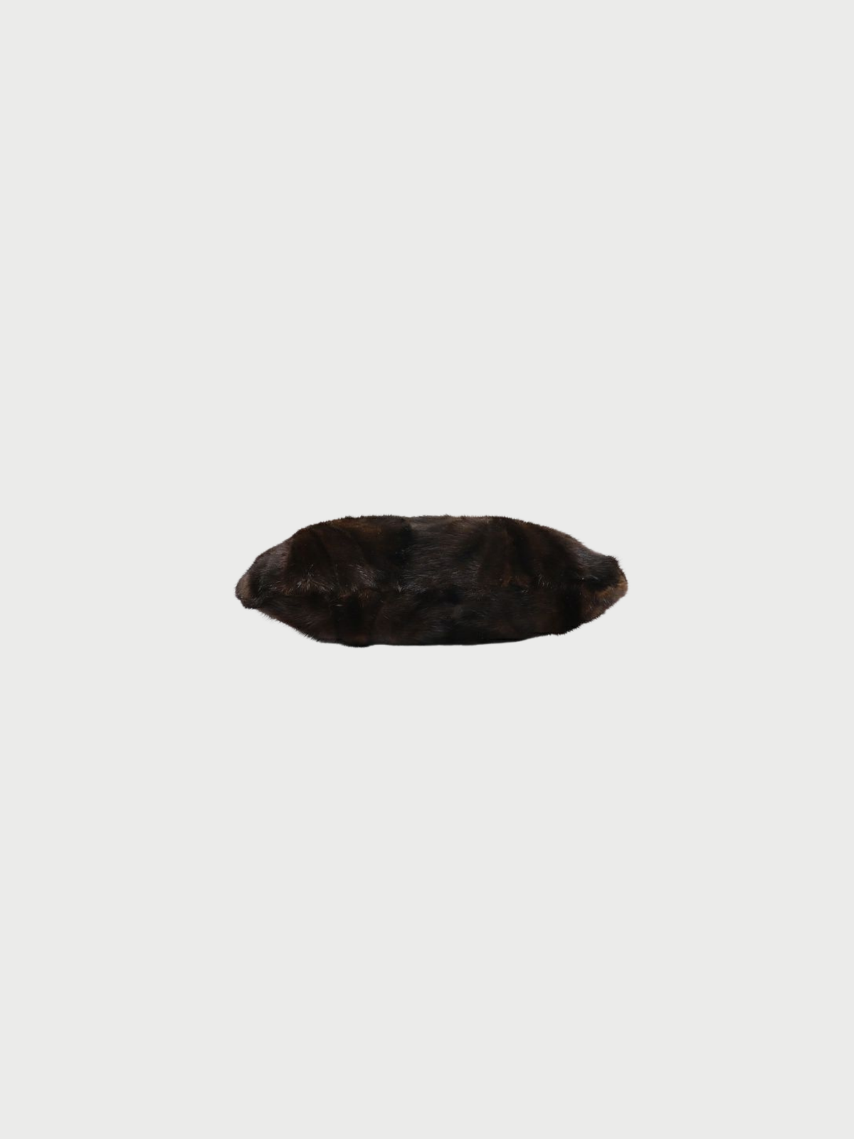 Loewe 2000s Brown Black Fur Tote Bag
