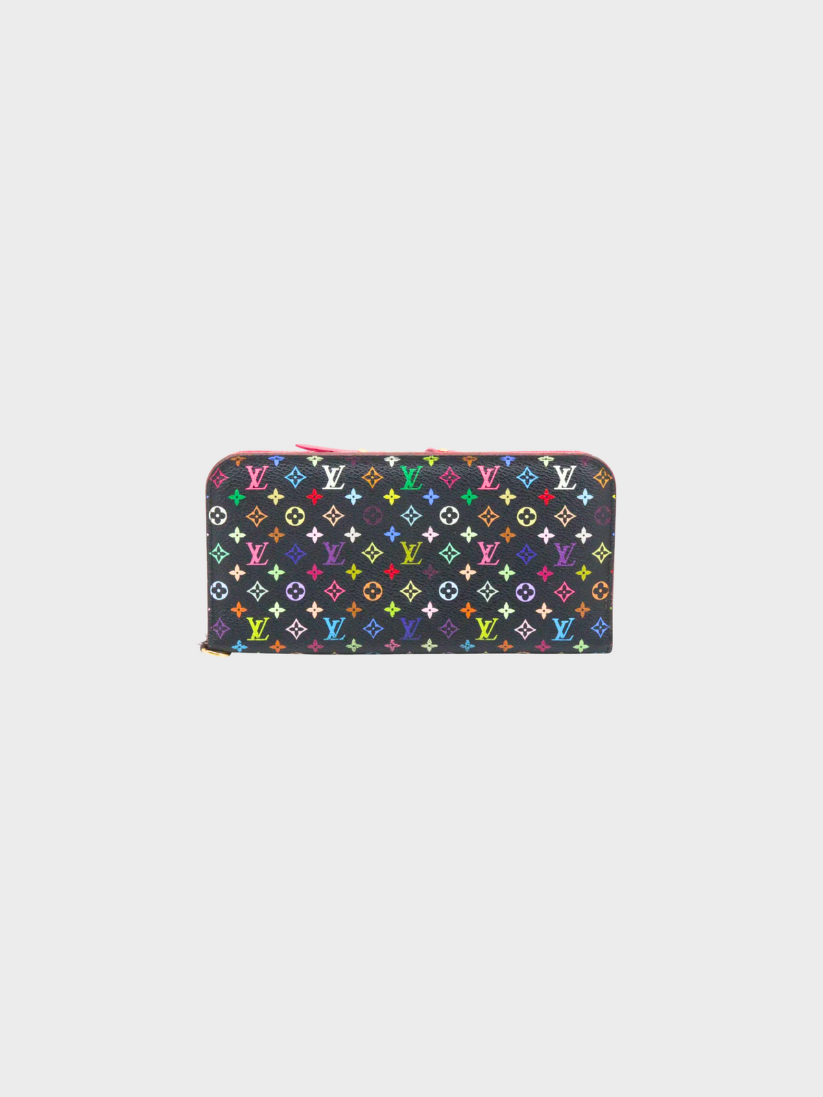 Louis Vuitton 2009 Takashi Murakami Black Long Wallet