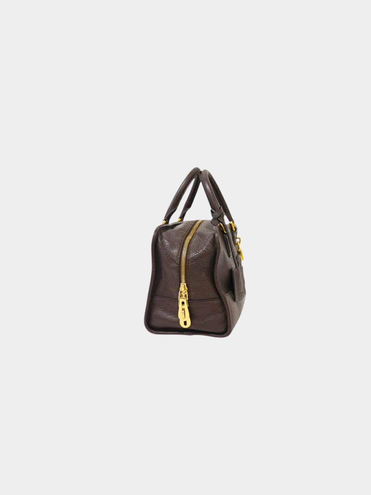 Loewe 2000s Brown Leather Amazona 28 Bag