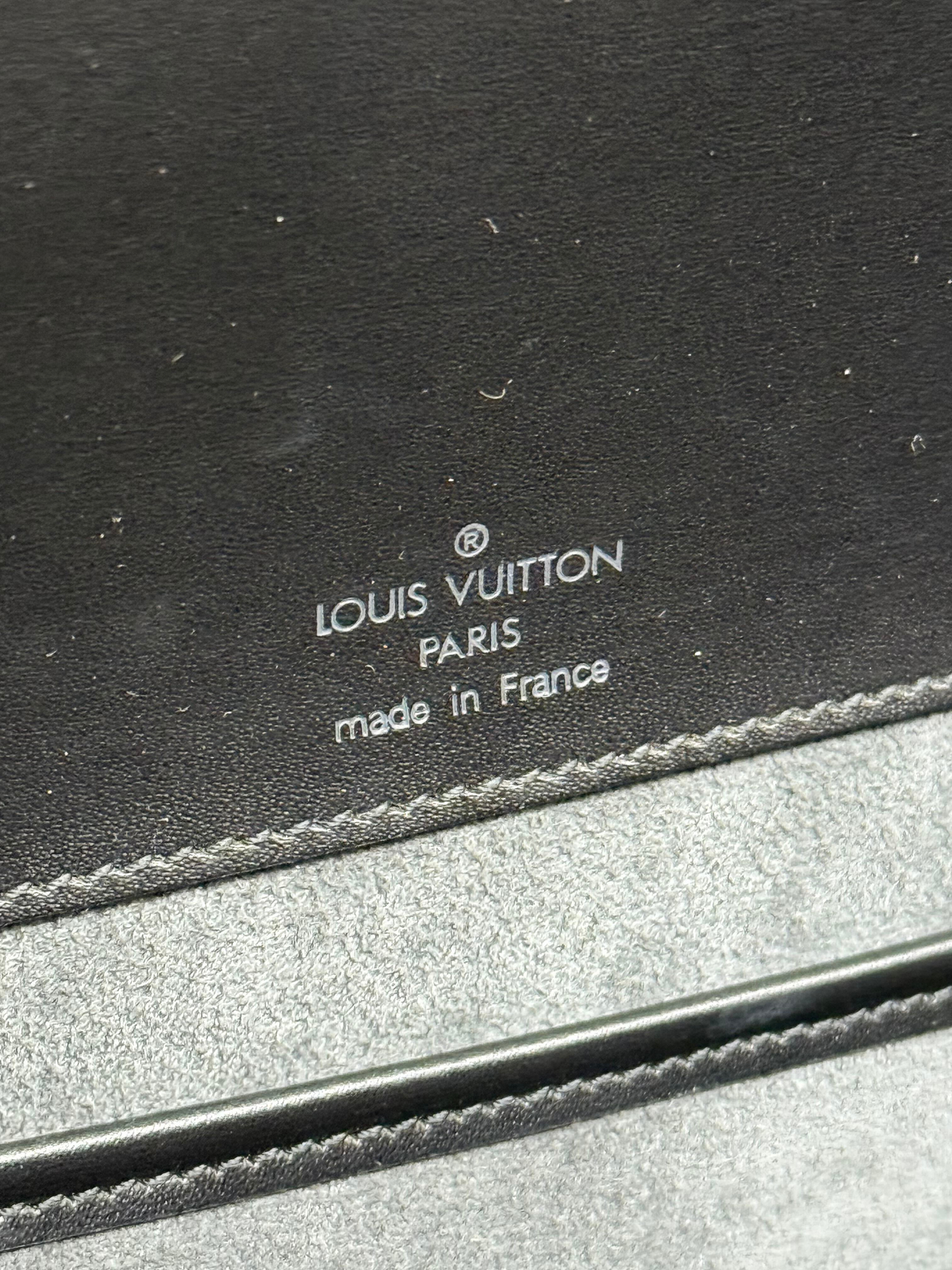 Louis Vuitton 2000s Black Epi Leather Nocturne Shoulder Bag