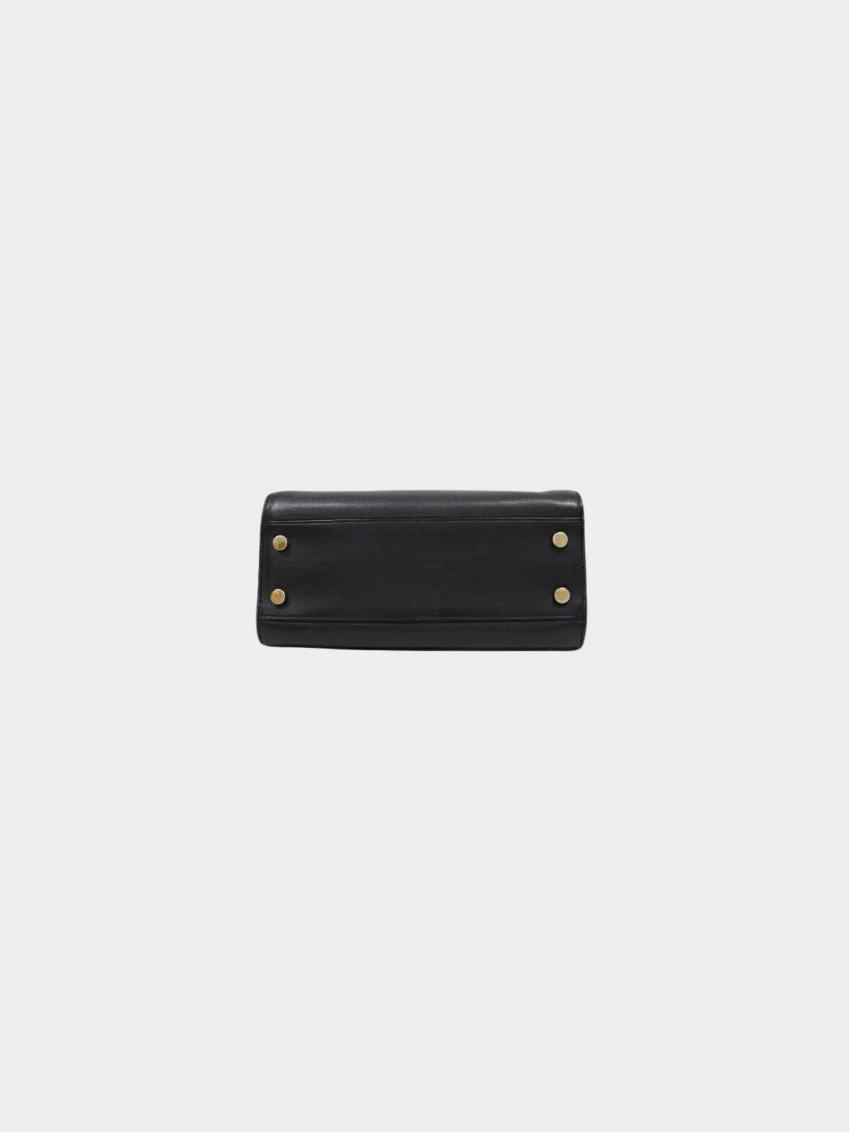 Yves Saint Laurent 2010s Black Baby Cabas Bag