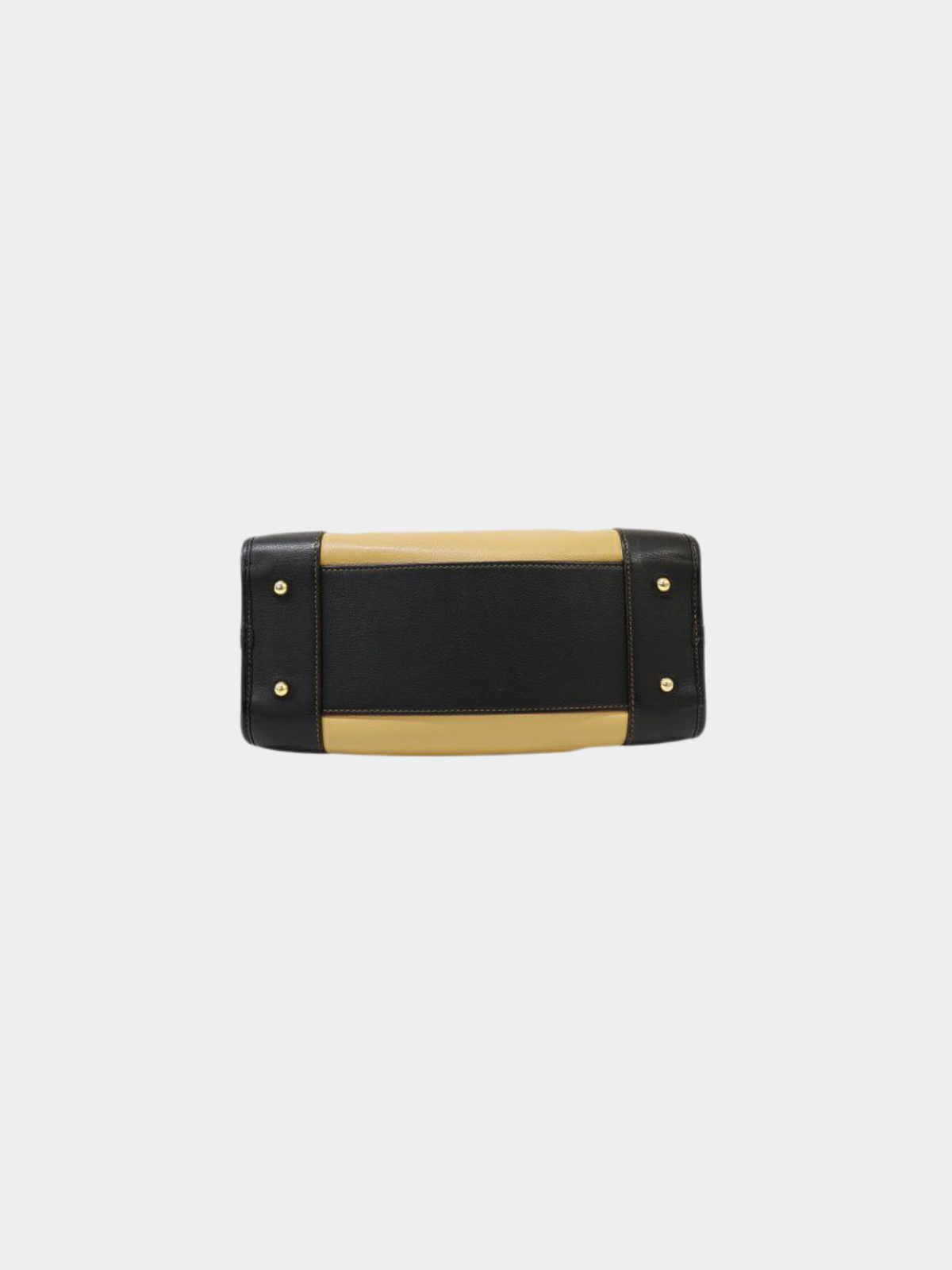 Loewe 2000s Beige Black Leather Amazona 28 Bag