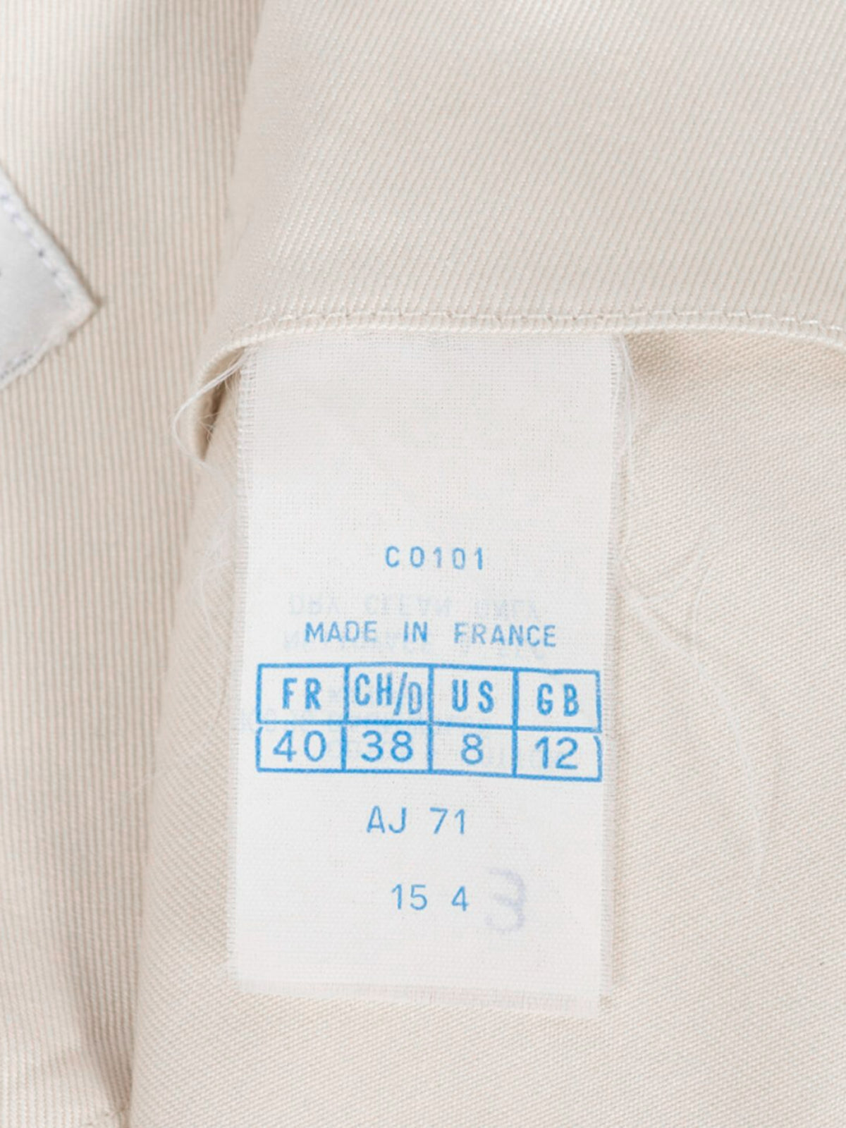 Azzedine Alaïa 1990s White Cotton Short Jacket