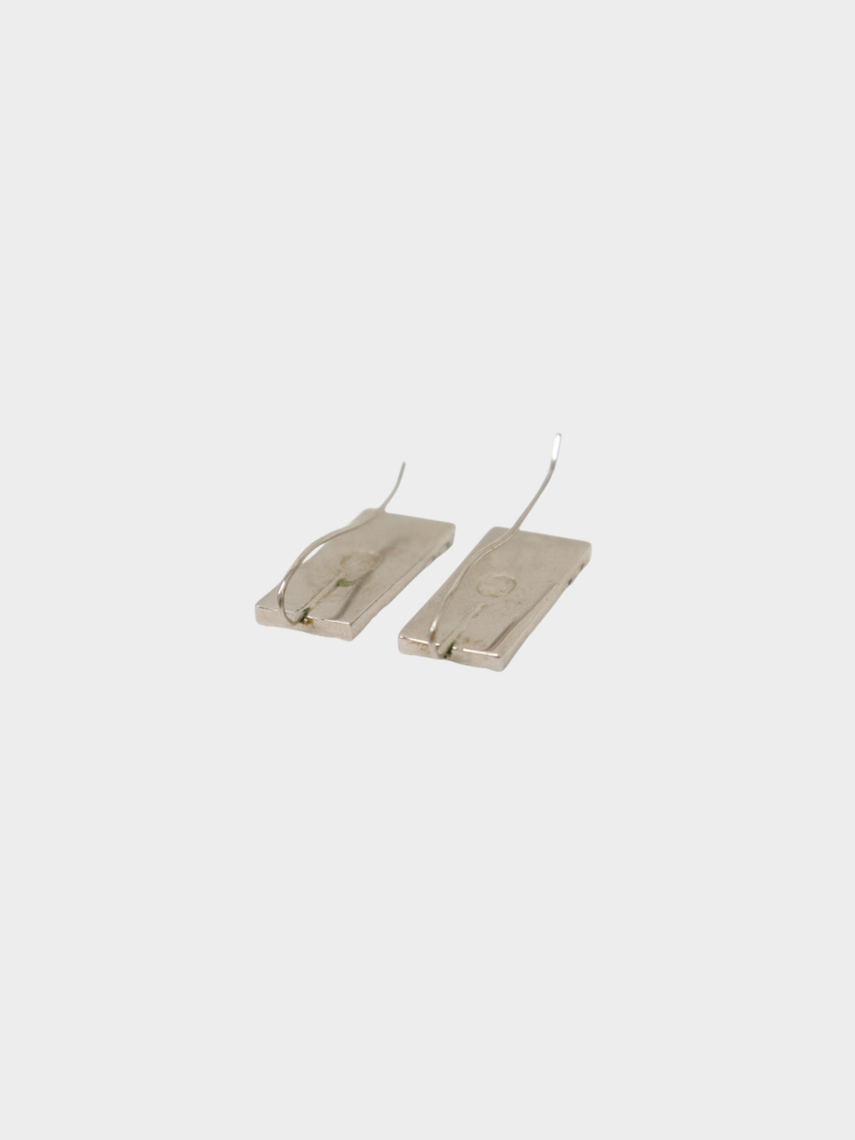 Christian Dior 2000s Blue Silver Trotter Earrings