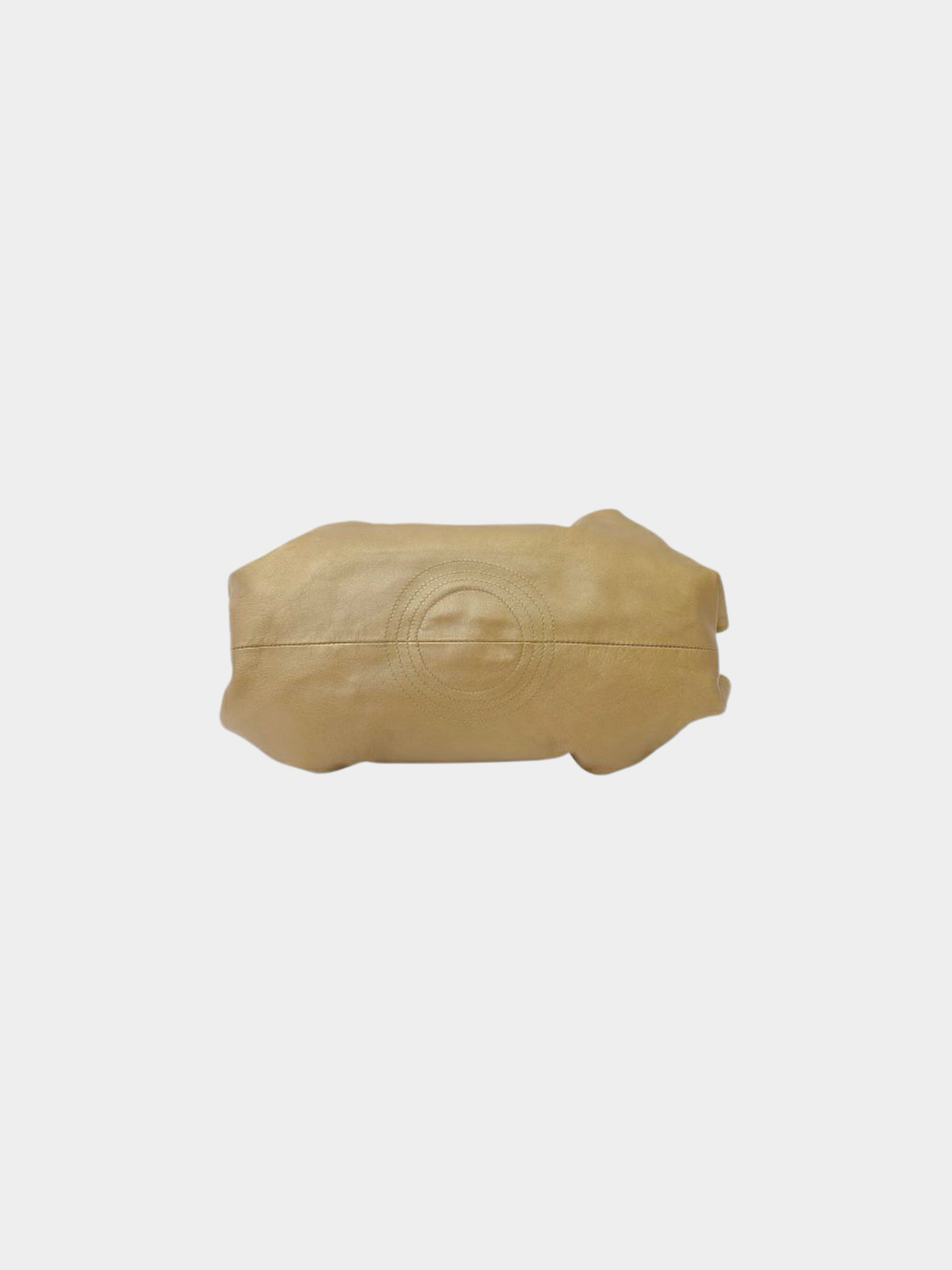 Loewe 2000s Gold Nappa Leather Aire Bag