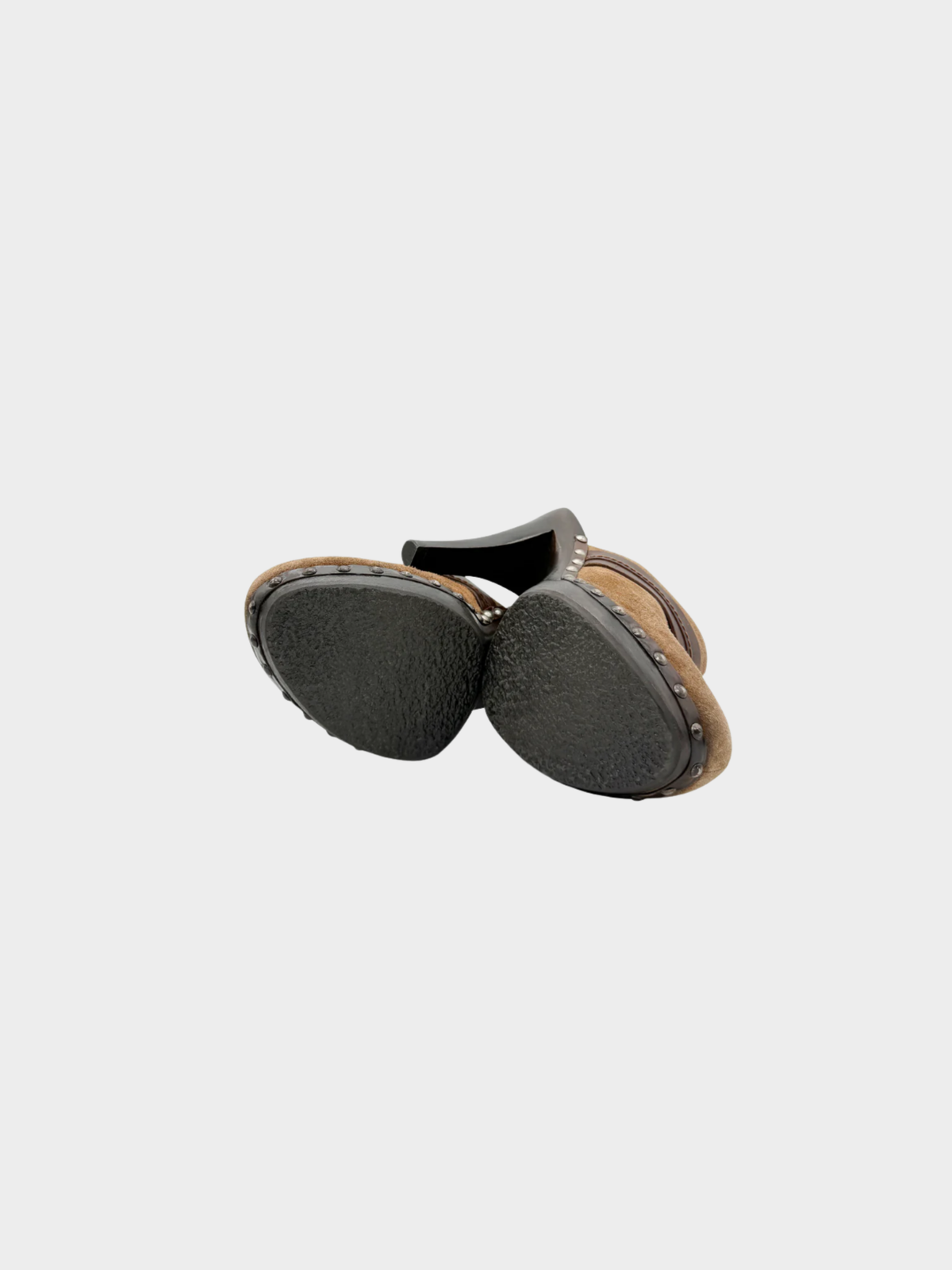 Christian Dior 2006 Brown Suede Clog
