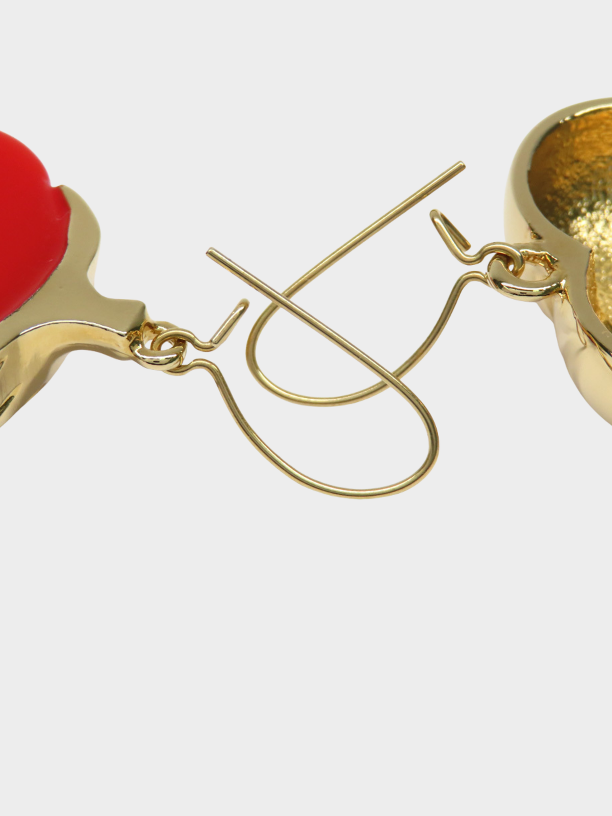 Louis Vuitton 2010s Fraises Strawberry Heart Earrings