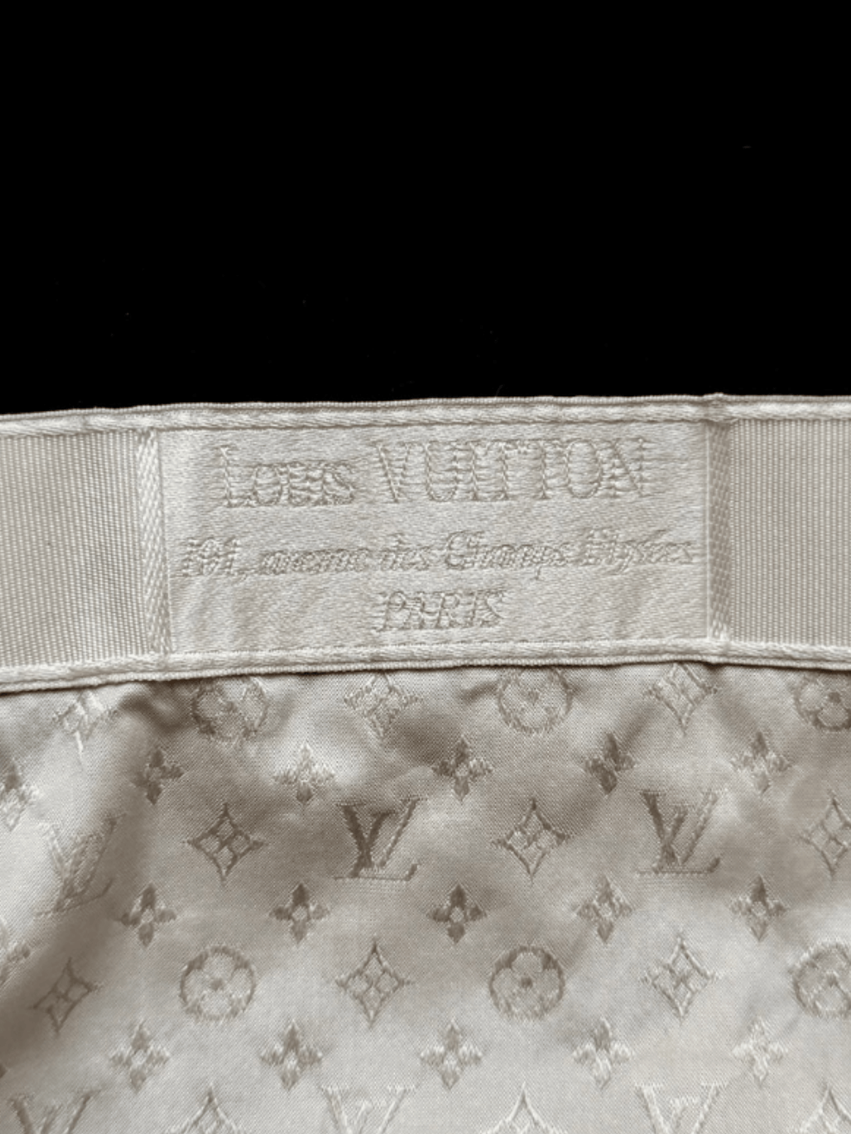 Louis Vuitton 2000s Black Velvet Puffer Jacket
