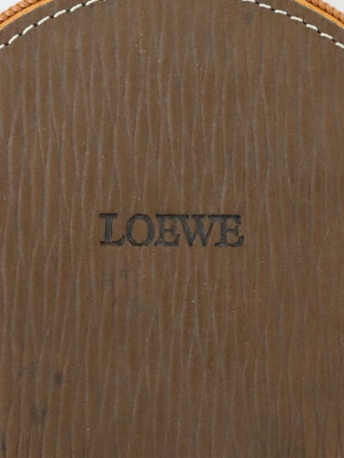 Loewe 2000s Brown Velázquez Leather Coin Case