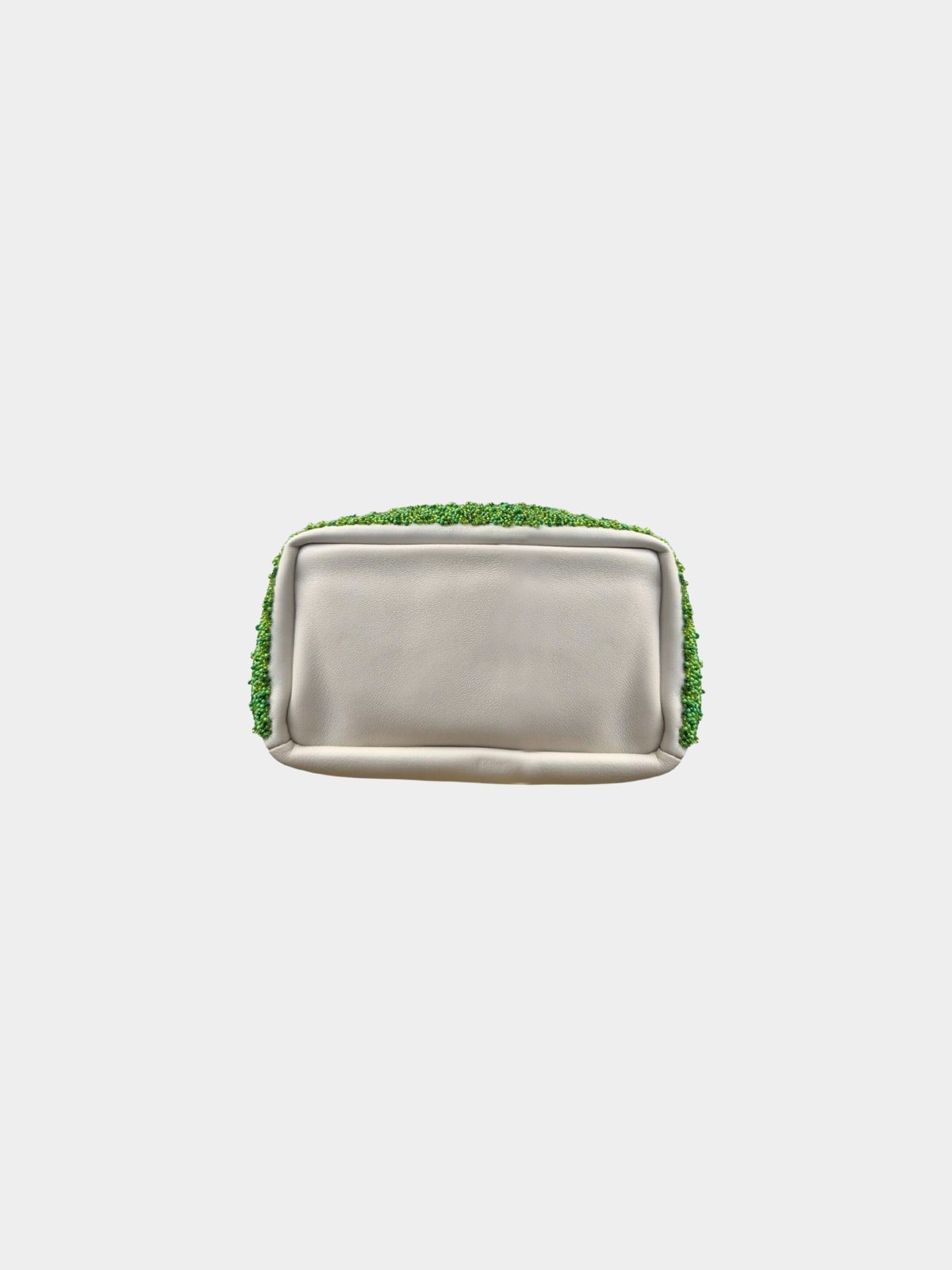 Loewe 2020s Green Squeeze Fruit Mini Beaded Tote Bag