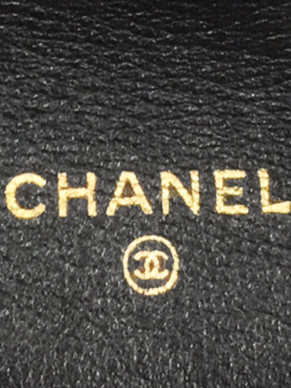 Chanel 1989-1991 Black Satin Quilted Coin Case