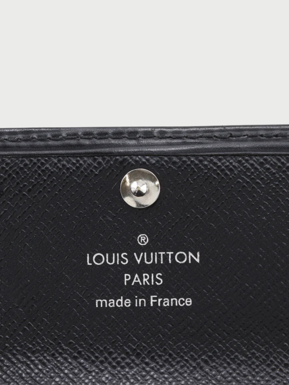 Louis Vuitton 2014 Black Epi Leather Multicles 6 Key Case