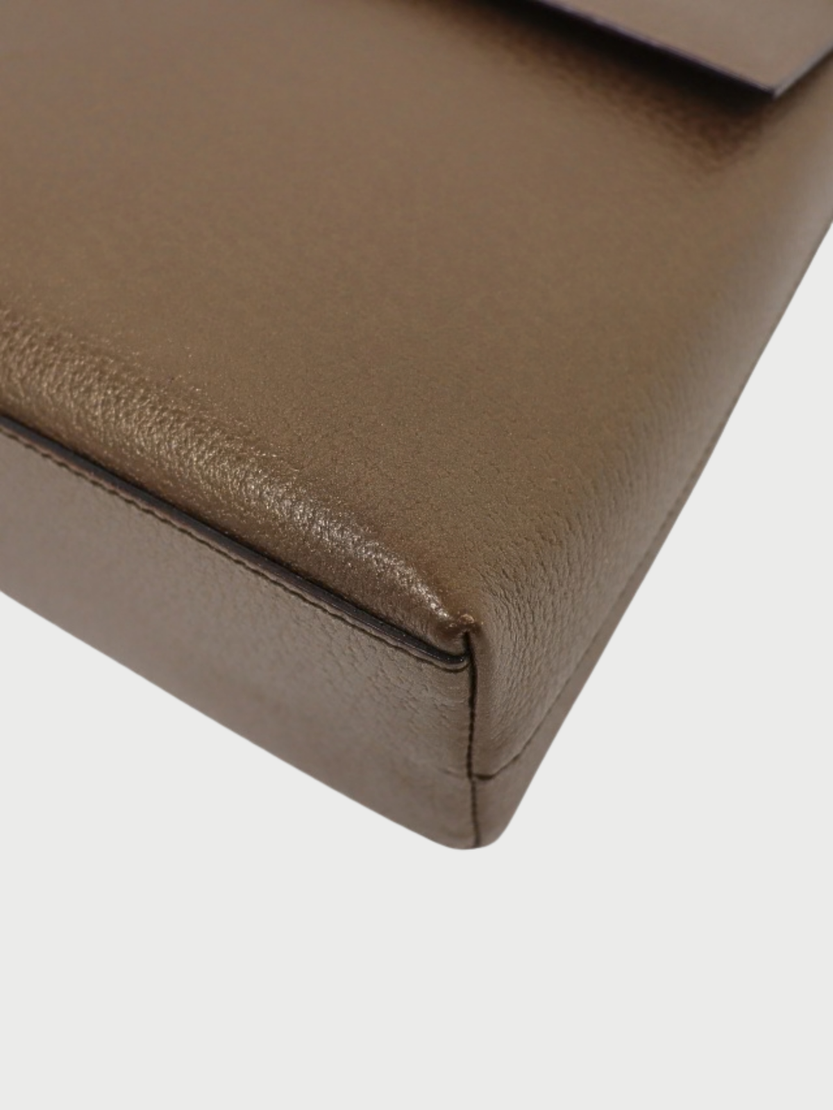 Gucci 1990s Brown Leather Bamboo Handbag