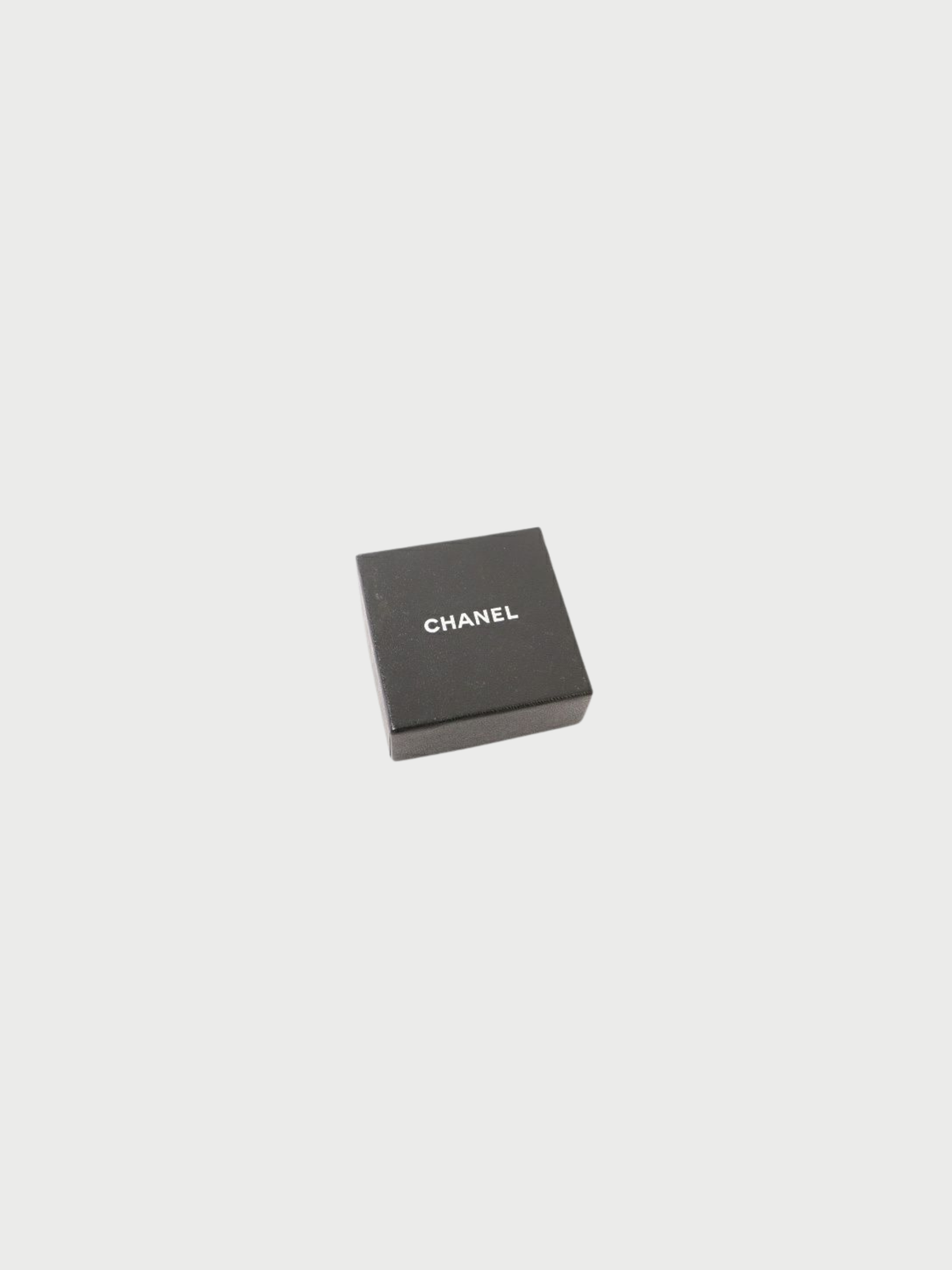 Chanel 2000s Black Gold Silver COCO Round Earrings