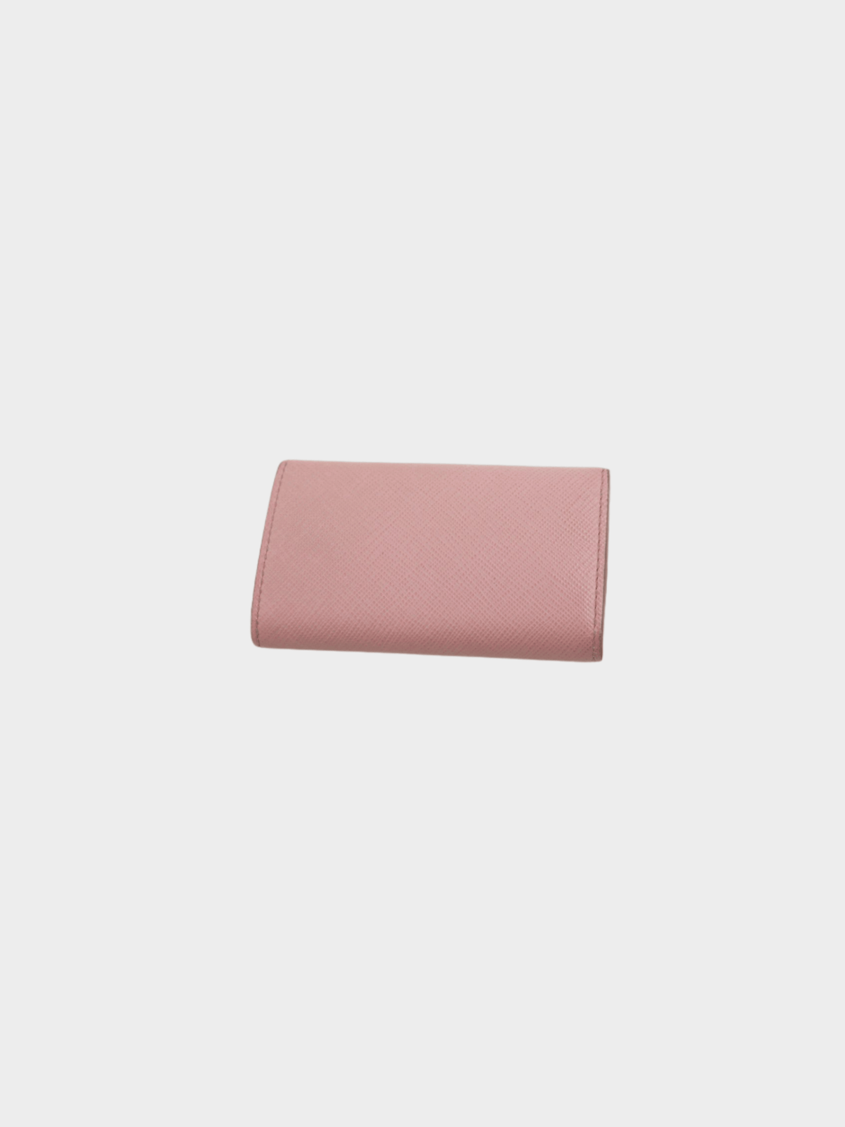 Prada 2021 Pink Leather Key Holder