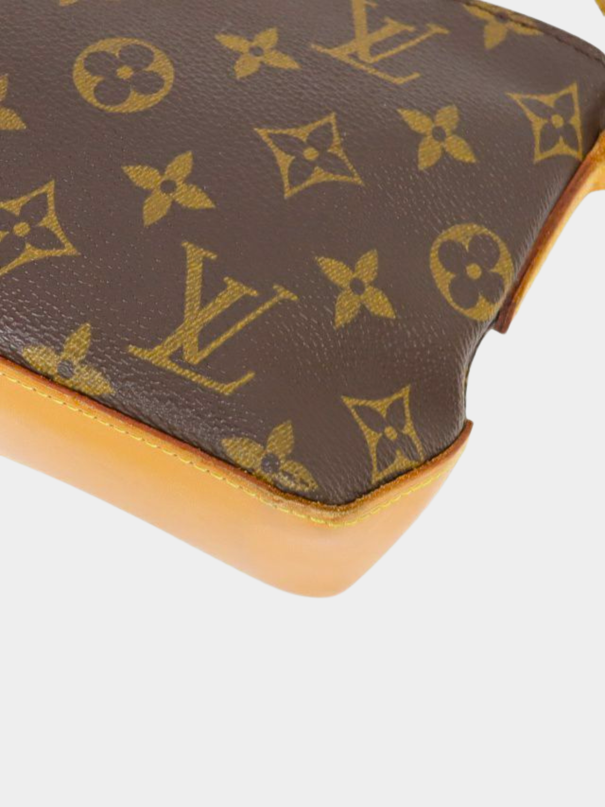 Louis Vuitton 2000s Brown Monogram PVC Trotter Bag