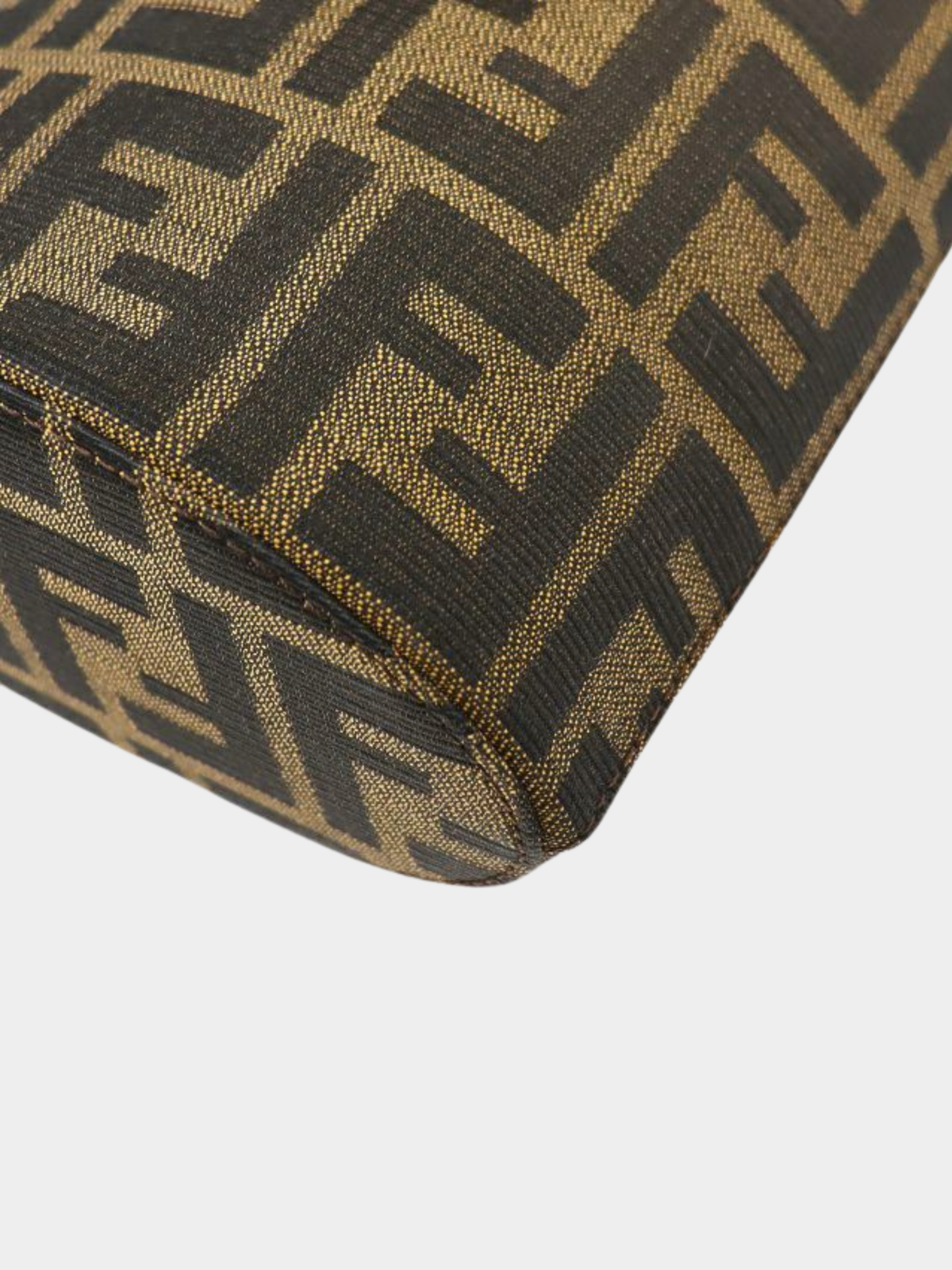 Fendi 2000s Brown Zucca Mini One-Shoulder Bag