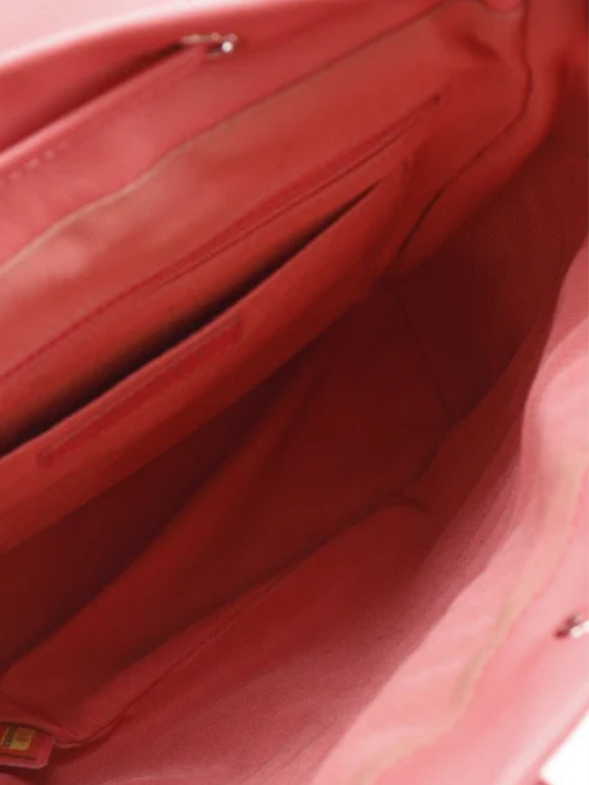 Chanel 2010s Pink Chevron Lambskin Chain Backpack