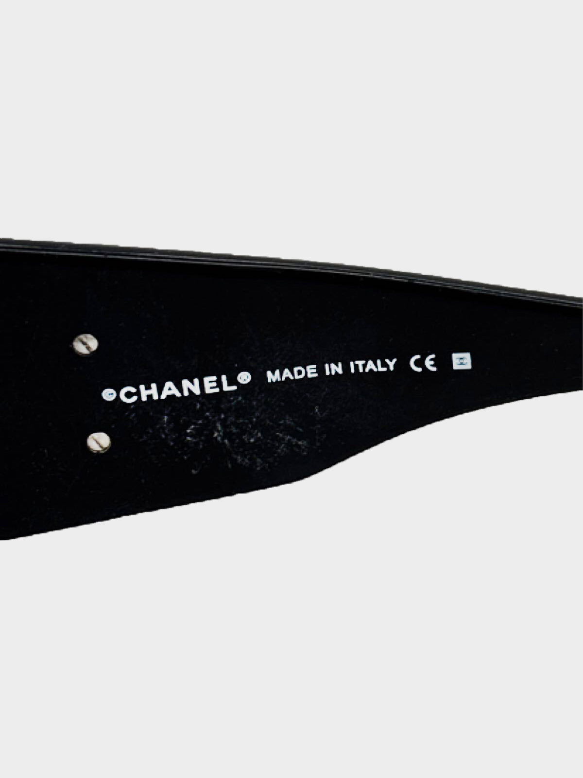 Chanel 2000s Black and Brown 5079 Sunglasses