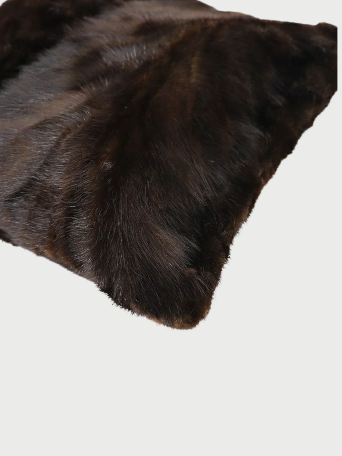 Loewe 2000s Brown Black Fur Tote Bag