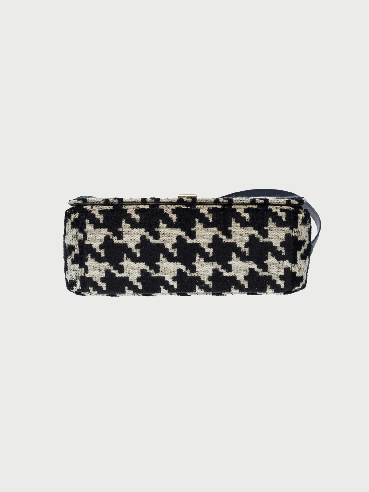 Christian Dior 2020s Black Tweed Dior Caro Shoulder Bag