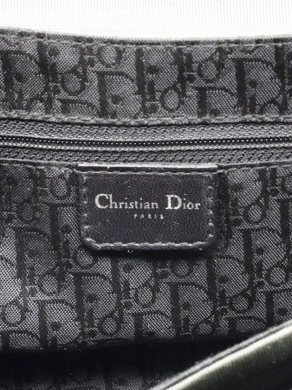 Christian Dior by John Galliano SS 2003 Olive Jersey Hardcore Bag