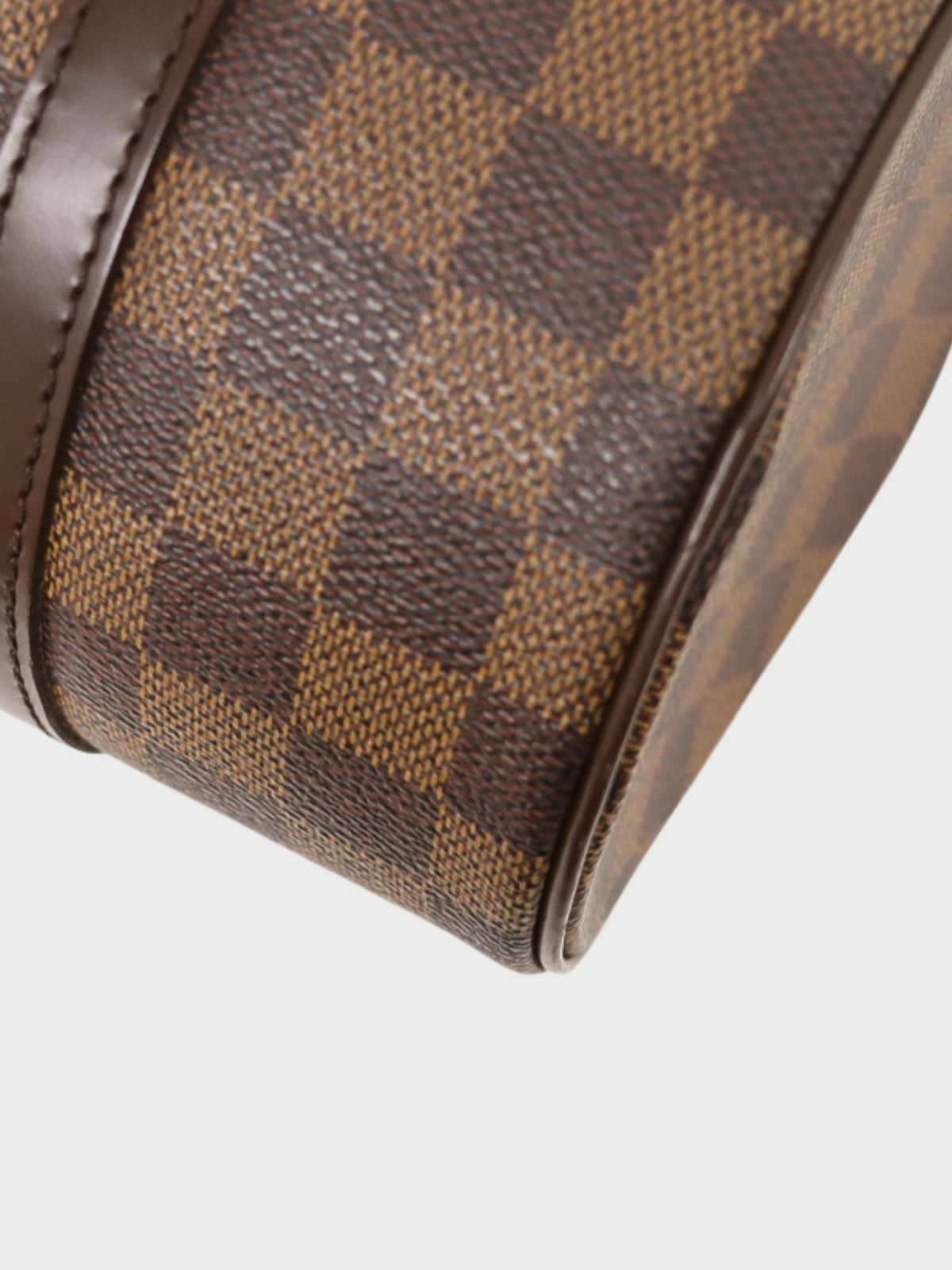 Louis Vuitton 2005 Brown Damier PVC Leather Papillon 26 Bag