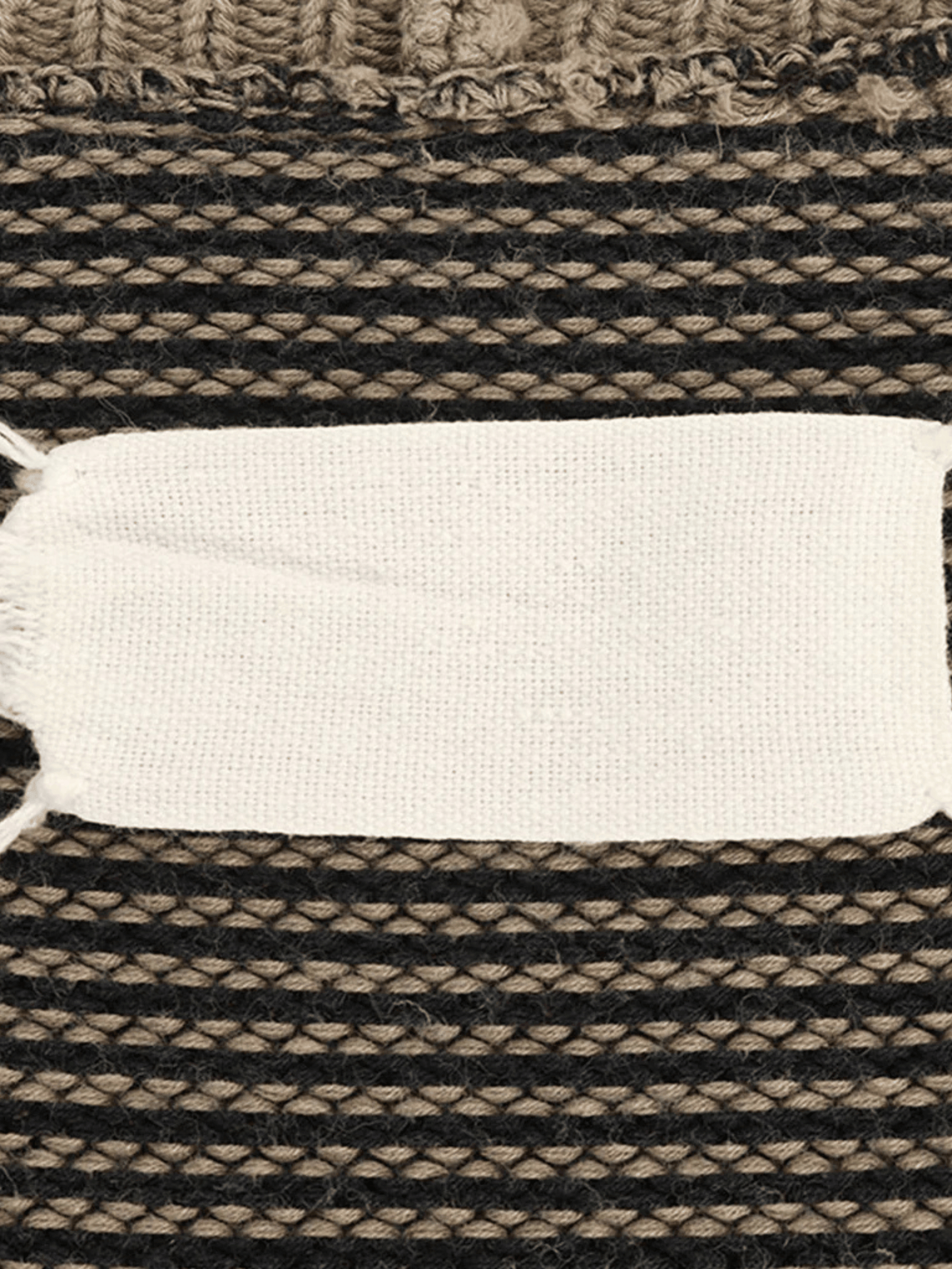 Maison Martin Margiela SS 1999 Gray Beige Cotton Modal Top