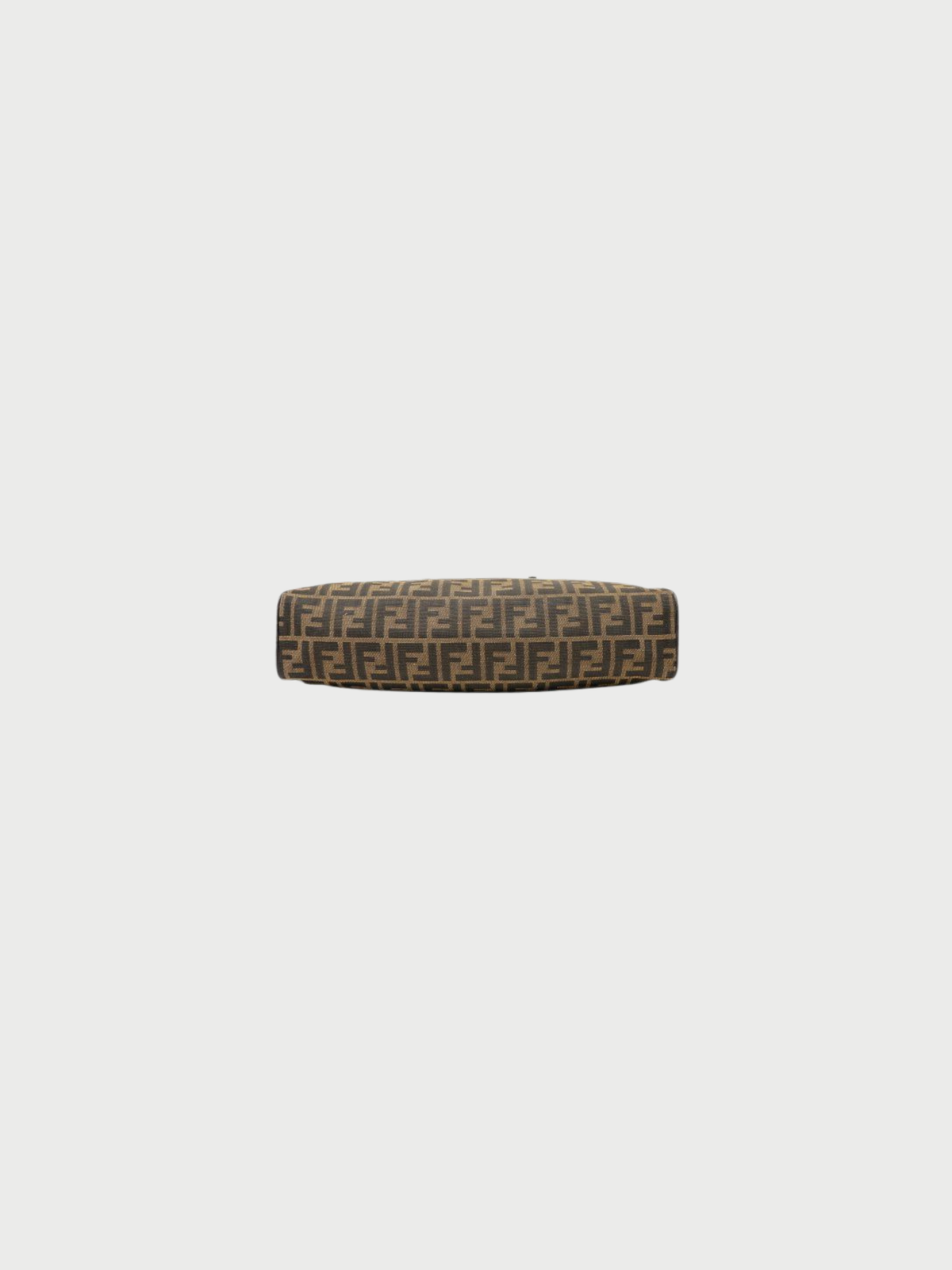 Fendi 2000s Brown Canvas Leather Zucca Handbag