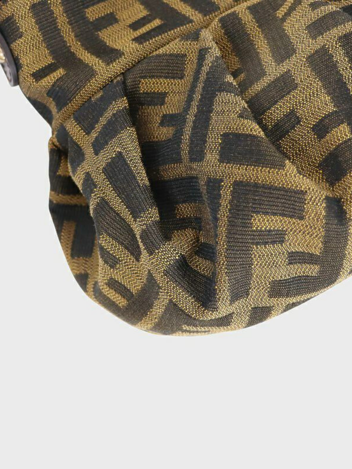 Fendi 2000s Brown Zucca Mini Handbag