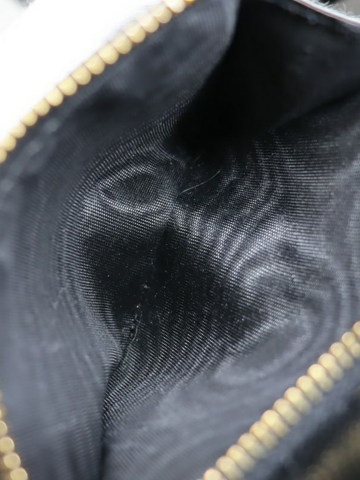 Yves Saint Laurent 2010s Black Cassandra Compact Wallet