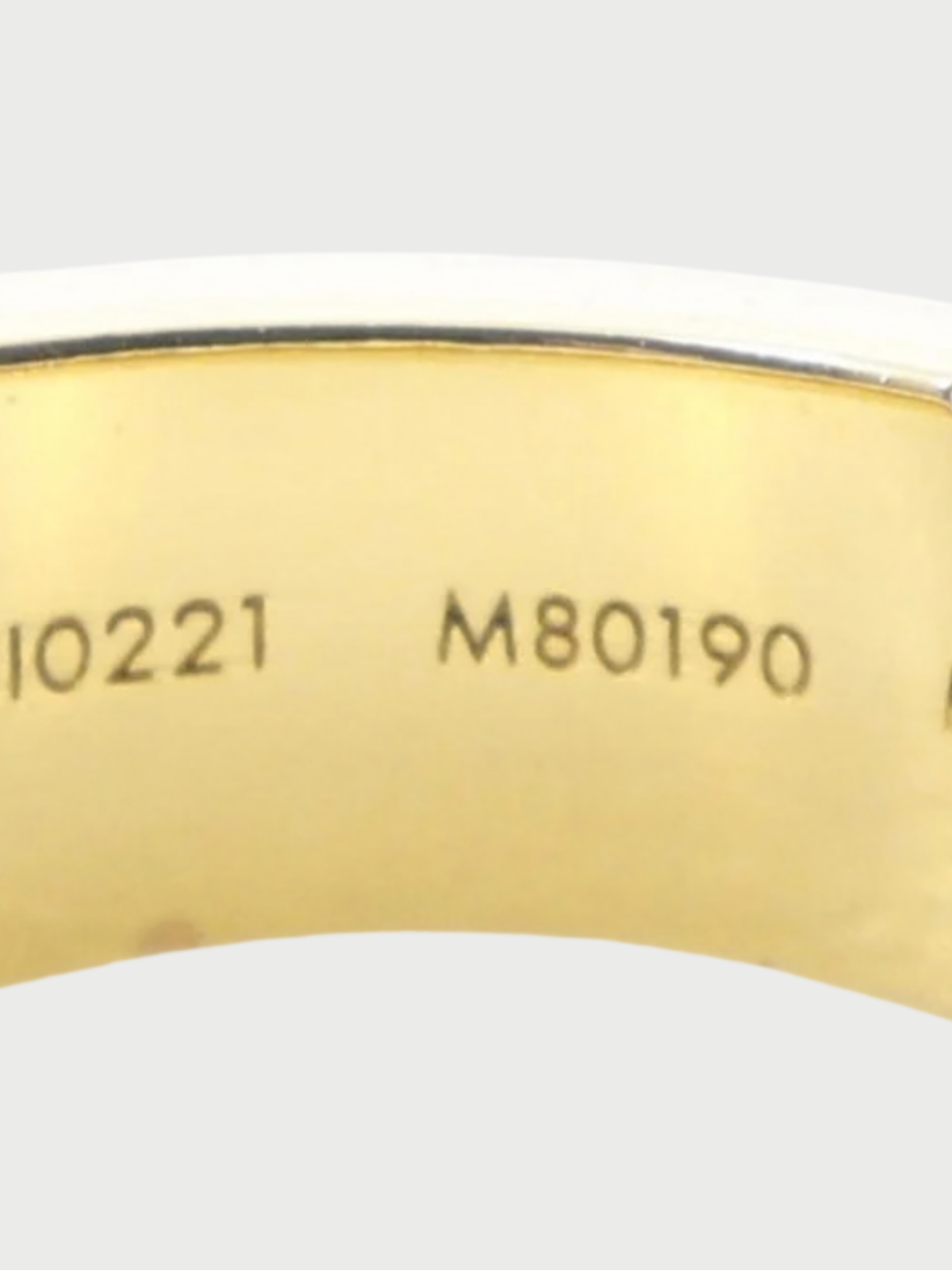 Louis Vuitton 2021 Gold Plated Metal Monogram Signet Ring