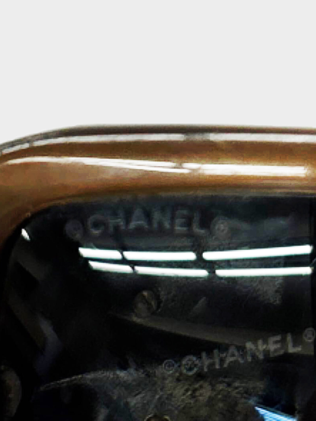 Chanel 2000s Black and Brown 5079 Sunglasses