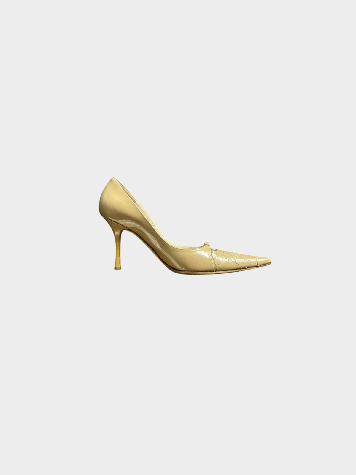 Christian Dior 2000s Nude D Logo Heels
