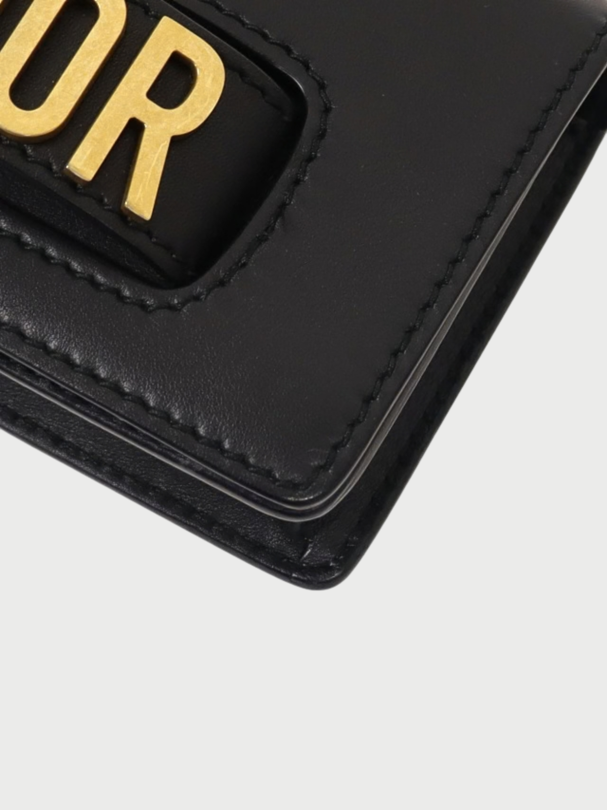 Christian Dior SS 2017 Black Leather J'ADIOR Chain Shoulder Bag