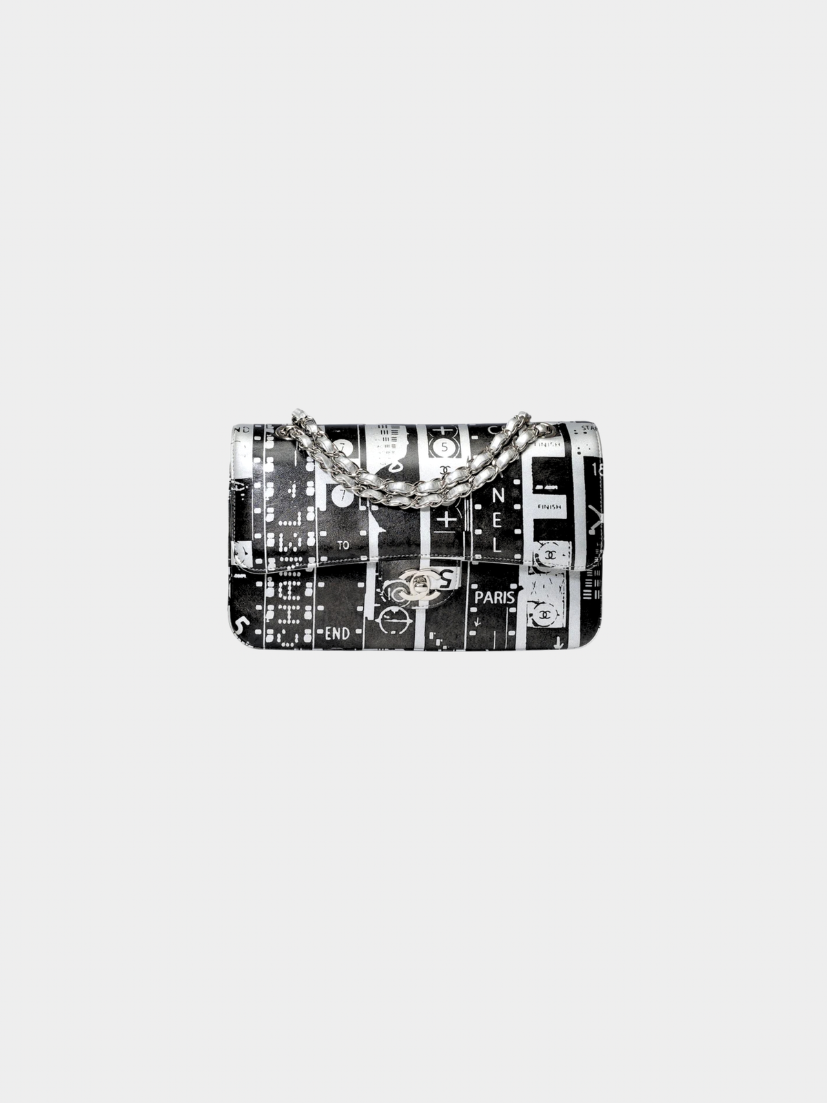 Chanel 2017 Multicolor Leather Timeless Double Flap Bag