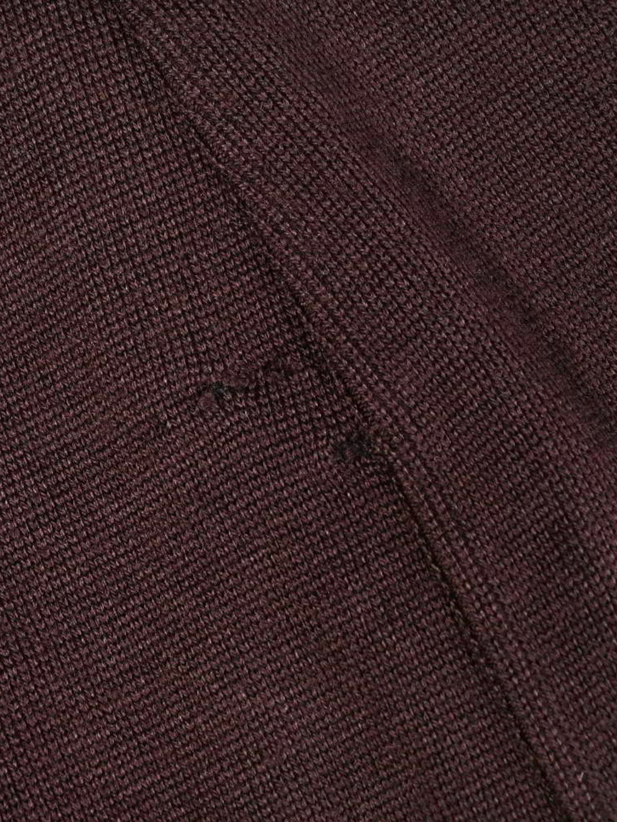 Chanel 1990s Brown Wool-knit Cardigan
