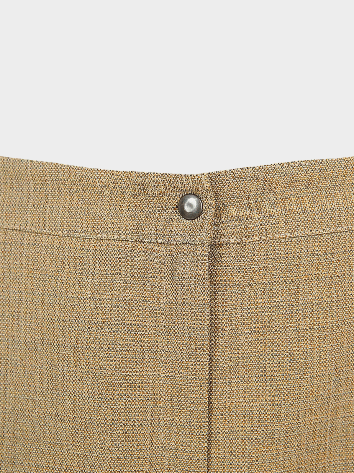 Miu Miu FW 1999 Brown Wool Midi Skirt