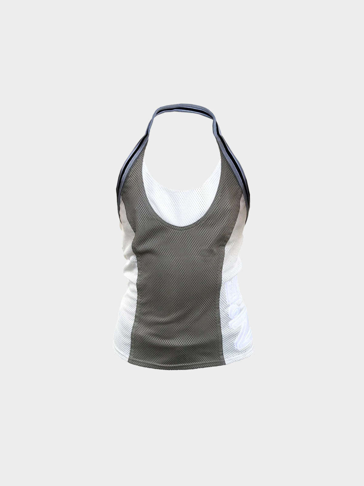 Chanel Track Jersey Mesh Top