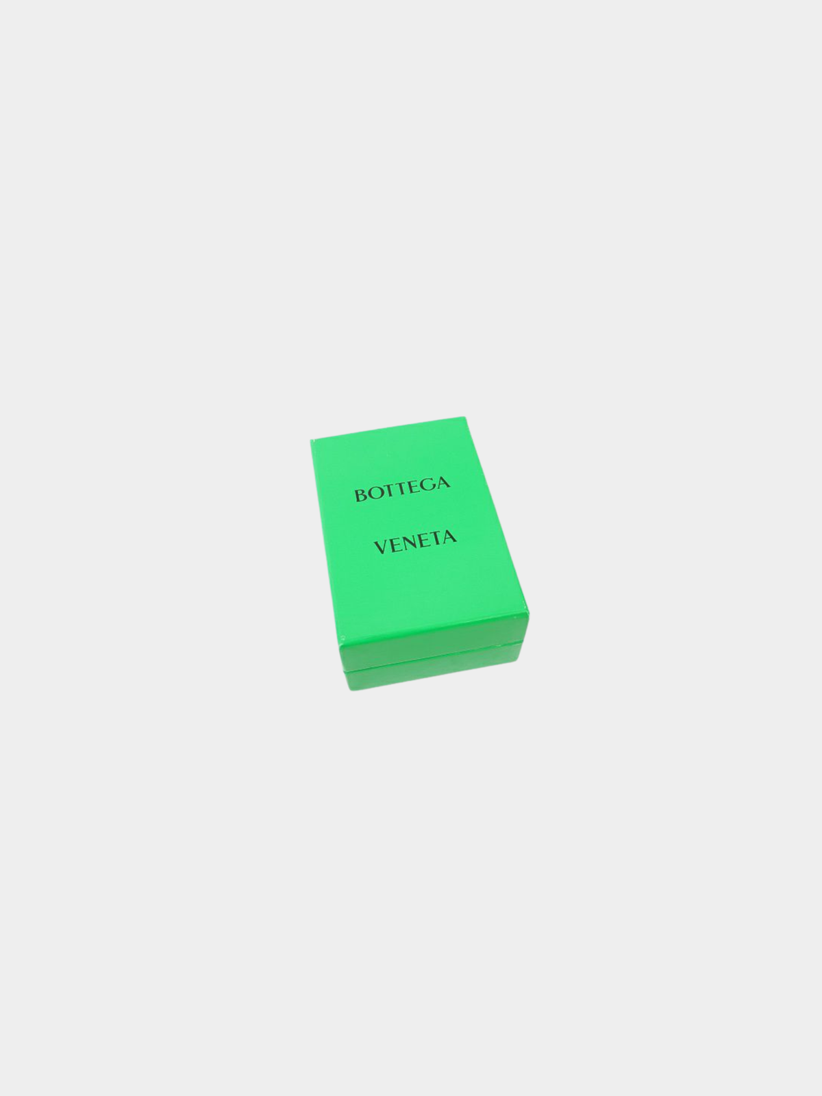 Bottega Veneta 2000s Green Leather Triangle Buckle Belt
