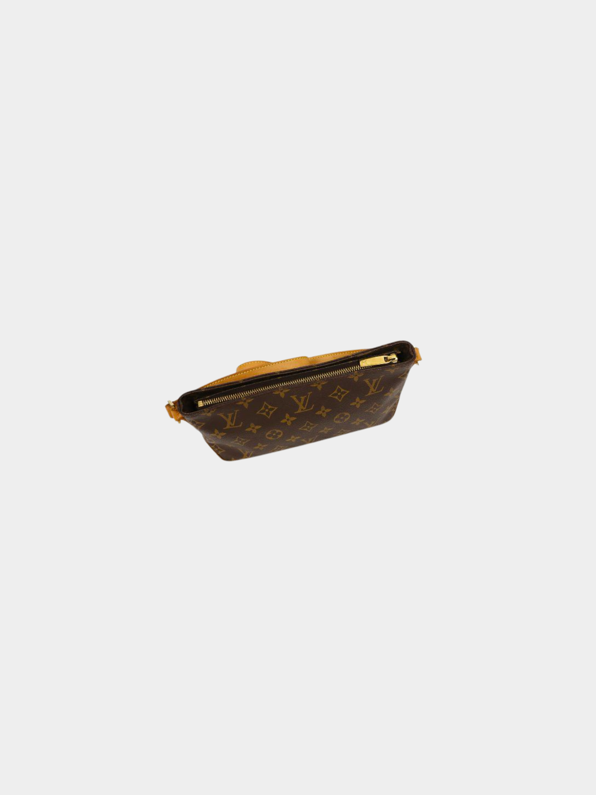 Louis Vuitton 2000s Brown Monogram PVC Trotter Bag