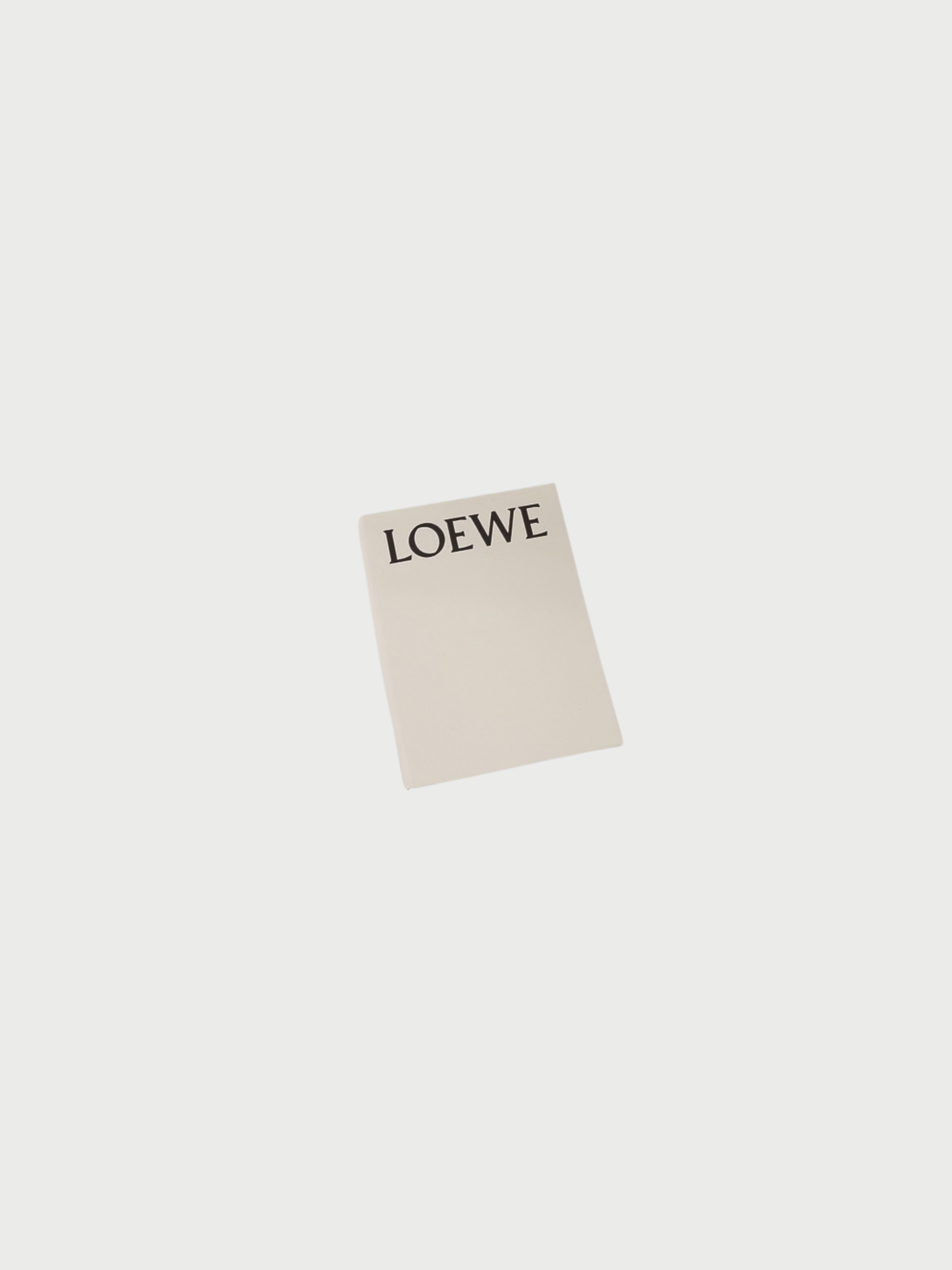 Loewe 2020s Gray Leather Trifold Compact Wallet