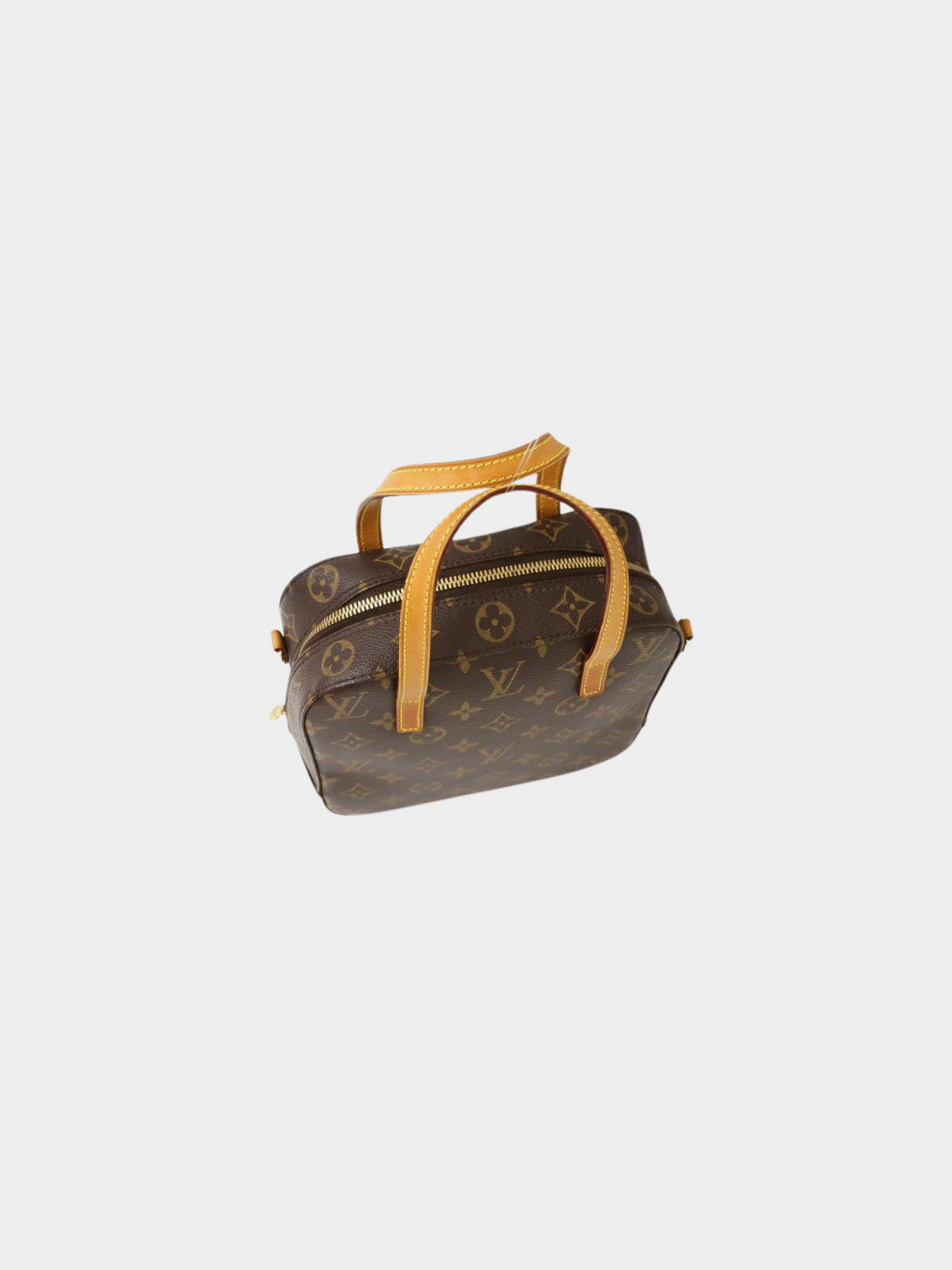 Louis Vuitton 1990s Brown Monogram Spontini Bag